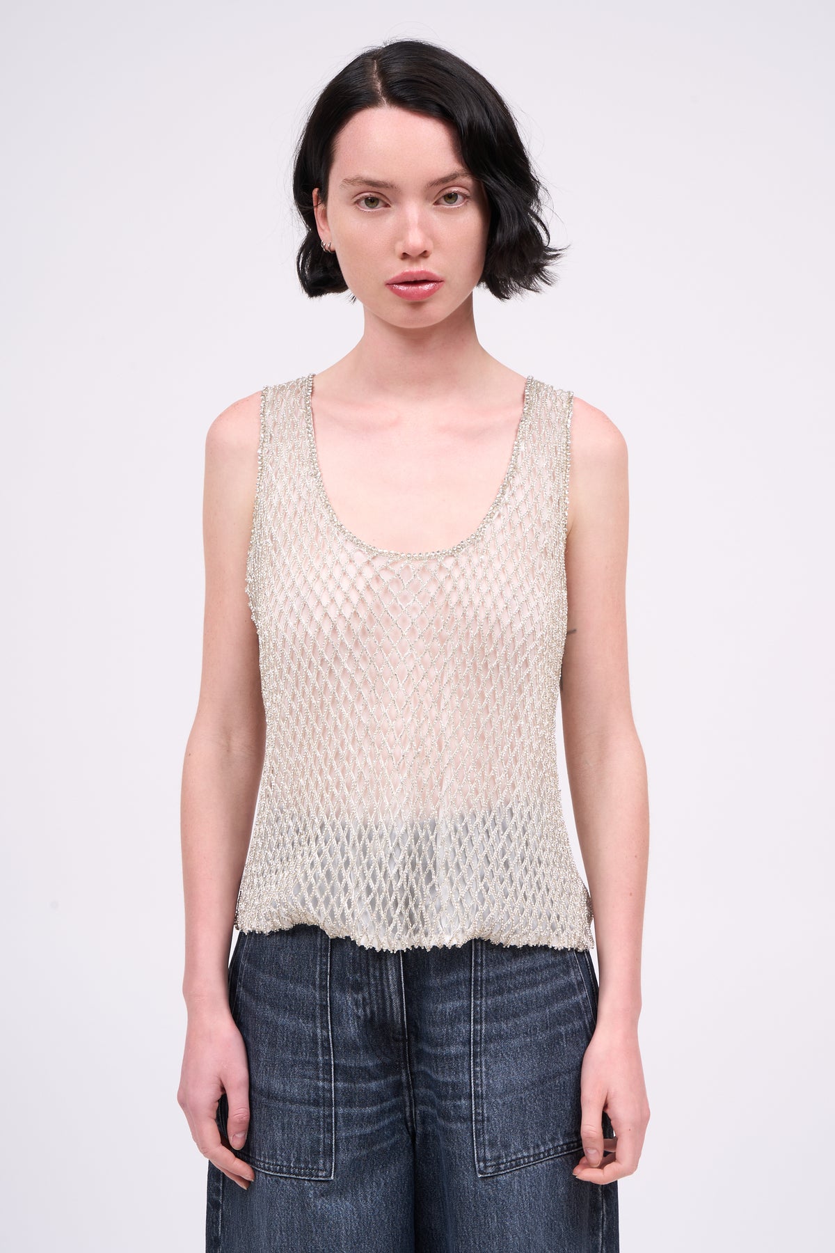 Paul & Joe Hauts Débardeur ARMAN strass crystal polyester