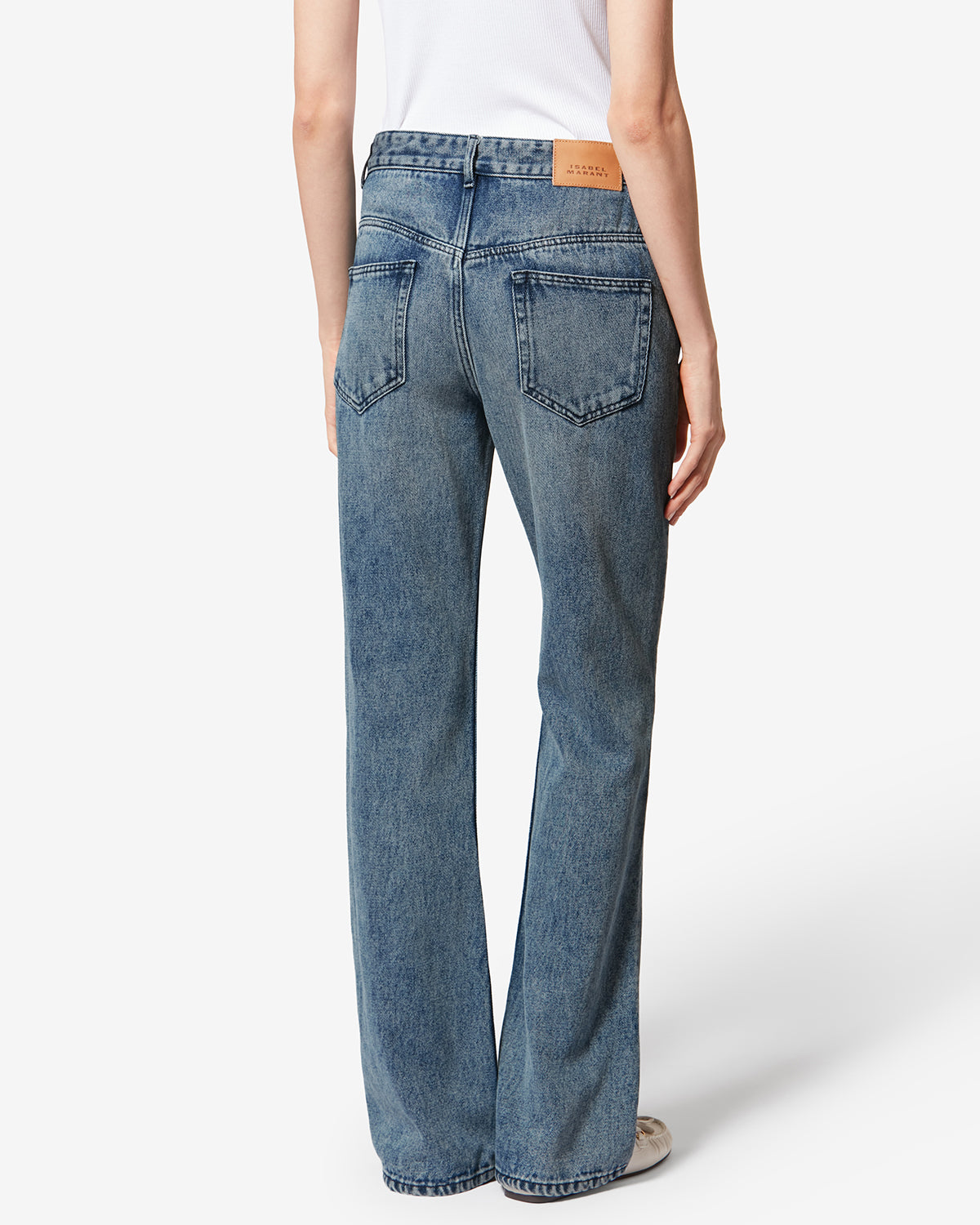 Isabel Marant Belvira PA0002FD jean bleu clair