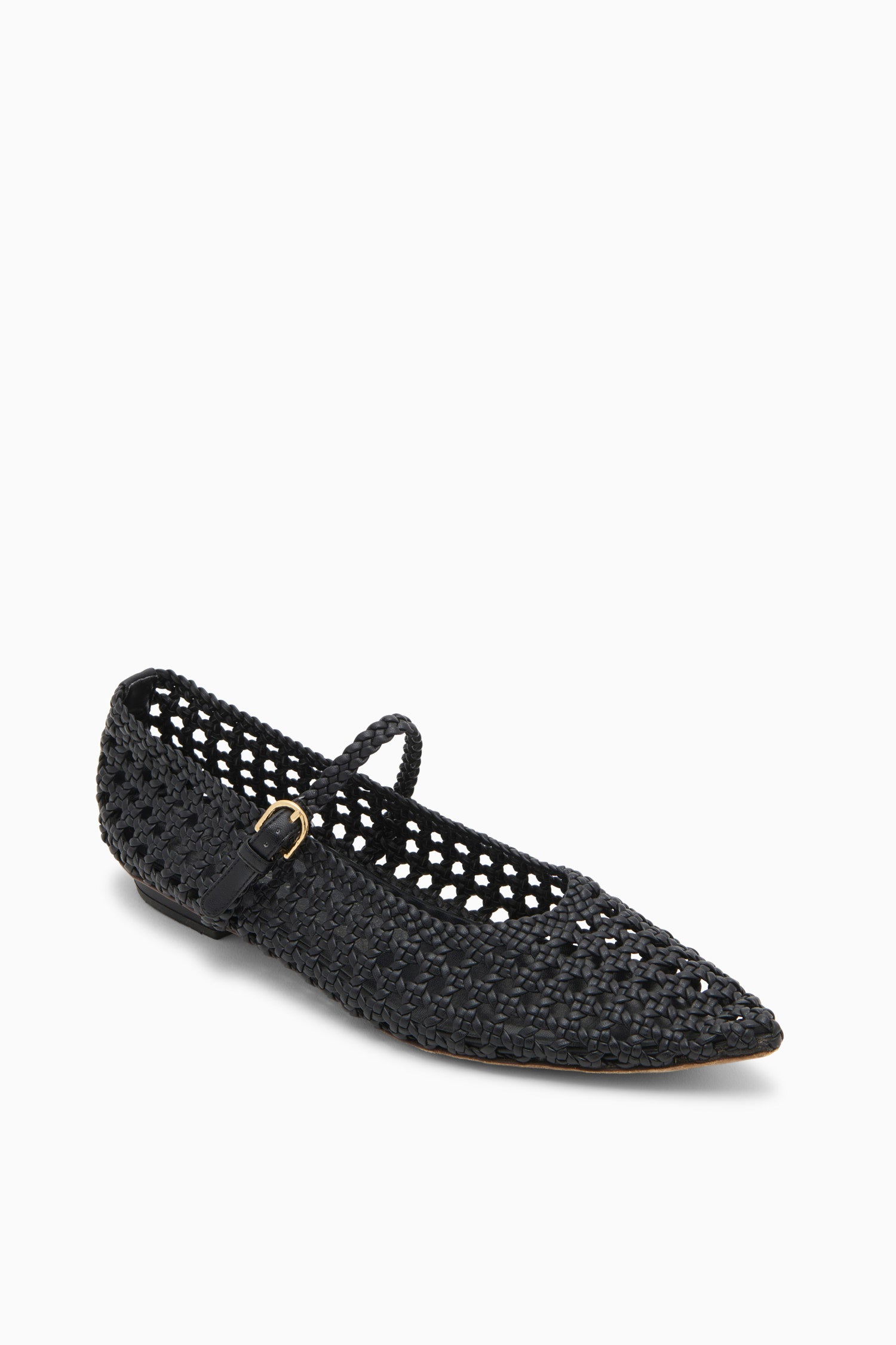Ulla Johnson Gracie UJ43101A ballerines pointues noir Noir