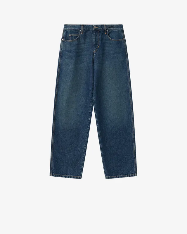 Isabel Marant Jorjey jean loose délavé bleu