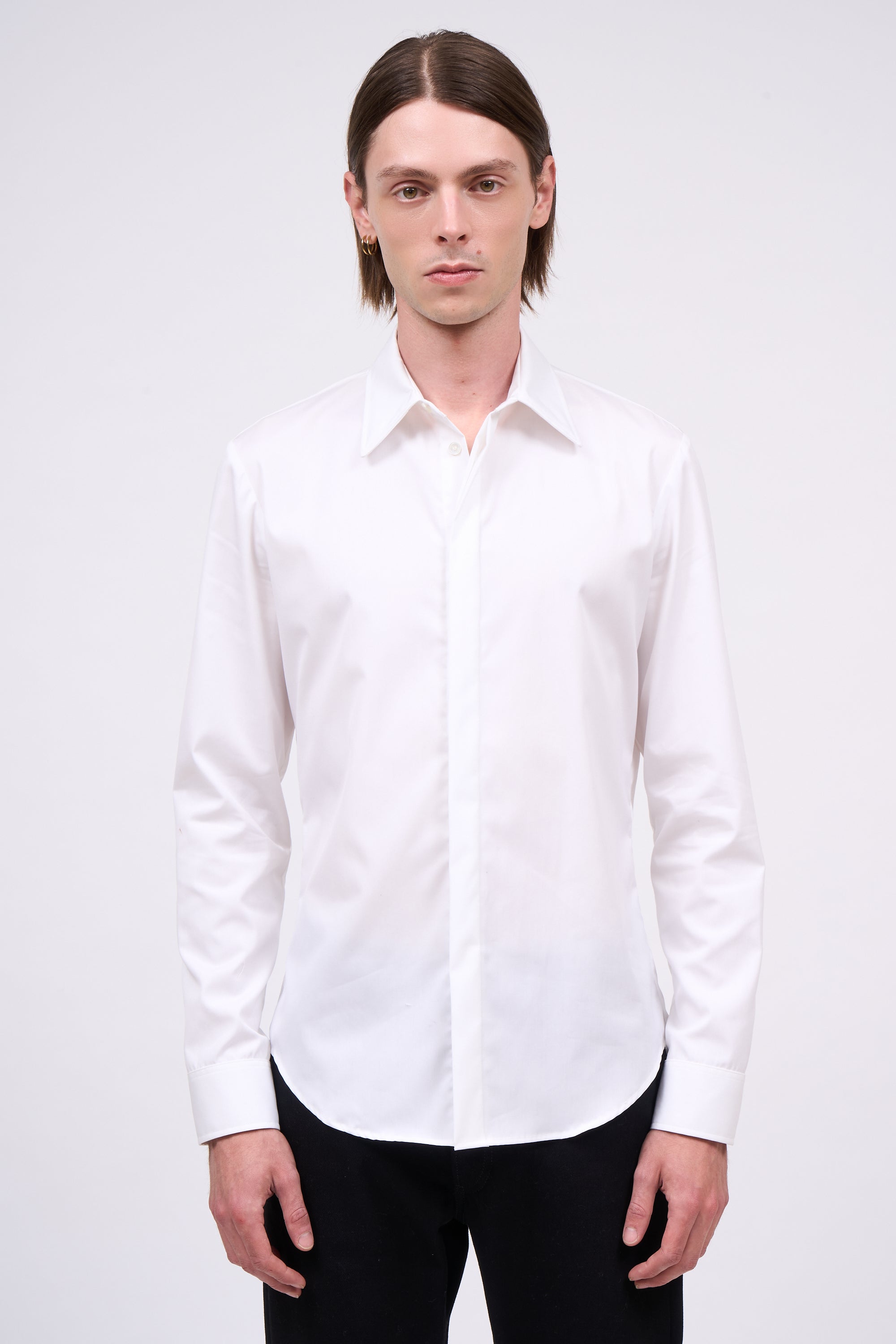 Paul & Joe Cosma chemise droite blanche popeline coton