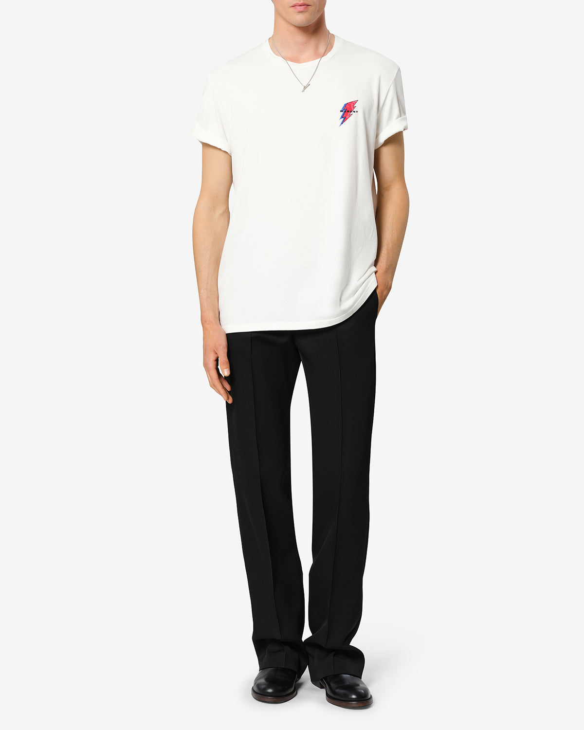 Isabel Marant Honore t-shirt écru coton éclair