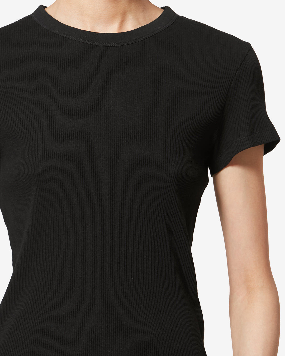Isabel Marant Taomi TS0111FA t-shirt coton noir