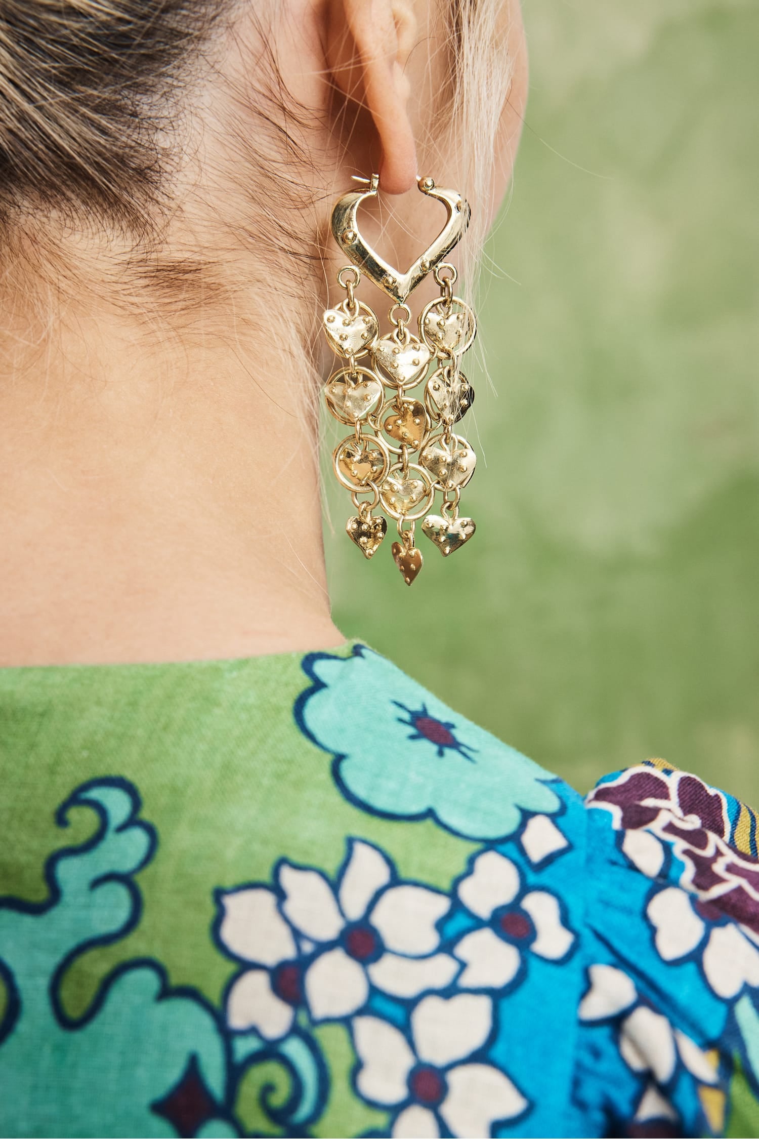 Alemäis Atomic Heart boucles d'oreilles cœur laiton