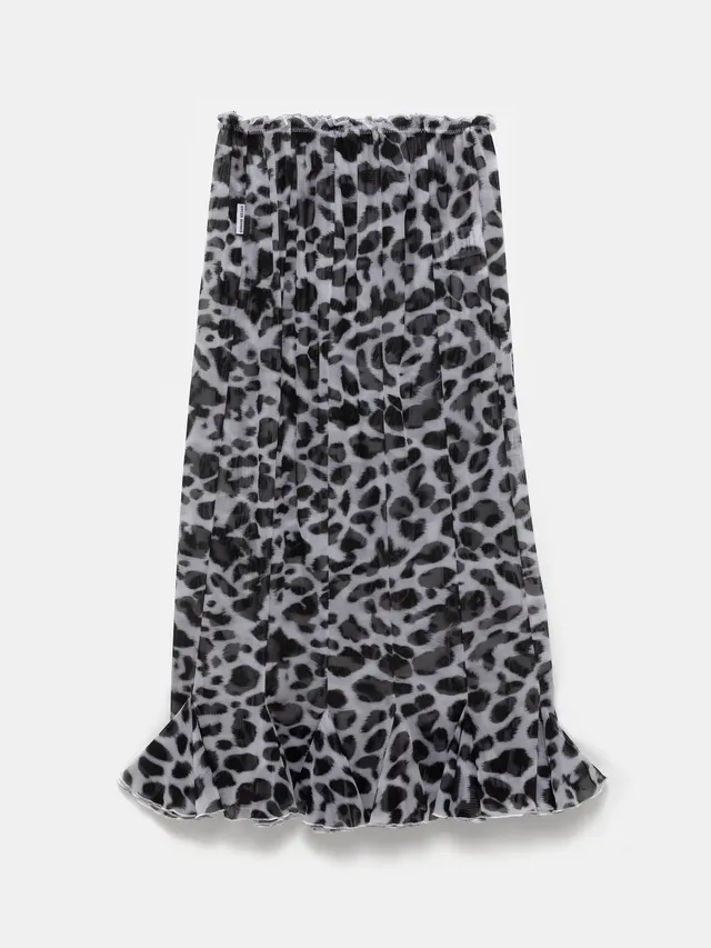 Ester Manas Dalmatian jupe tulipe midi Cosy