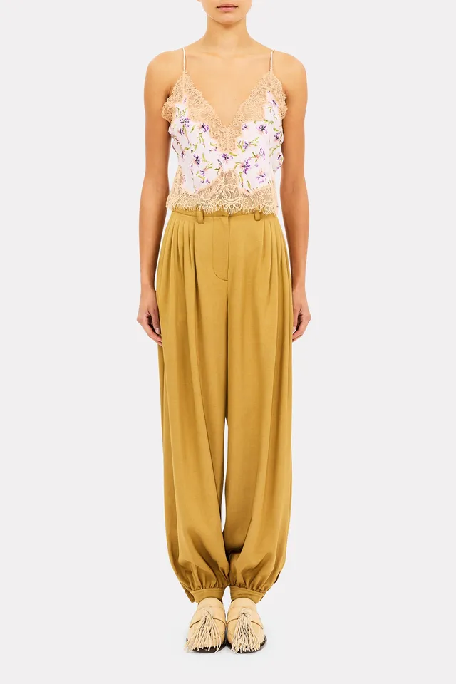 Ulla Johnson Luella pantalon plissé hazel ballon