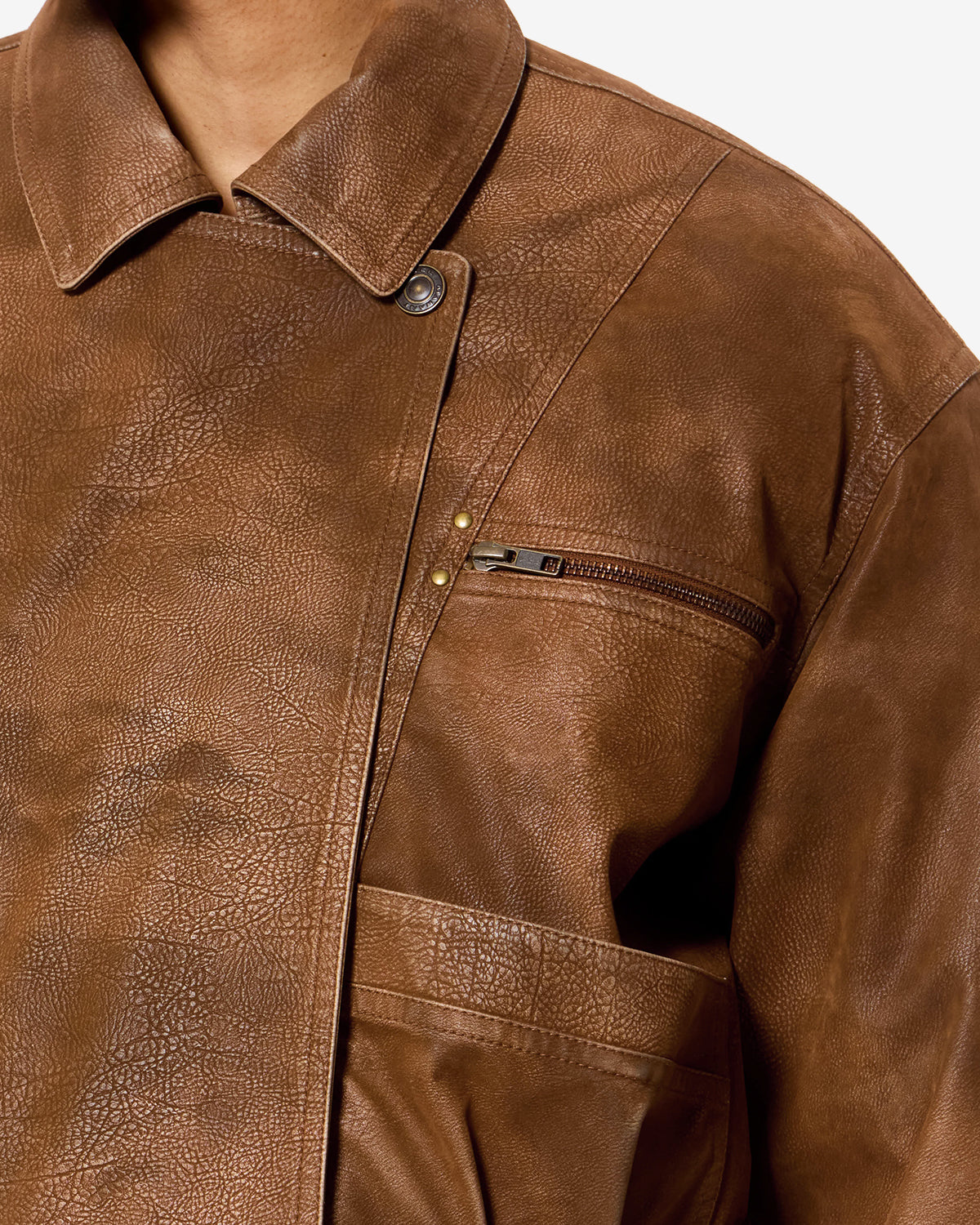 Isabel Marant Belma veste marron biker