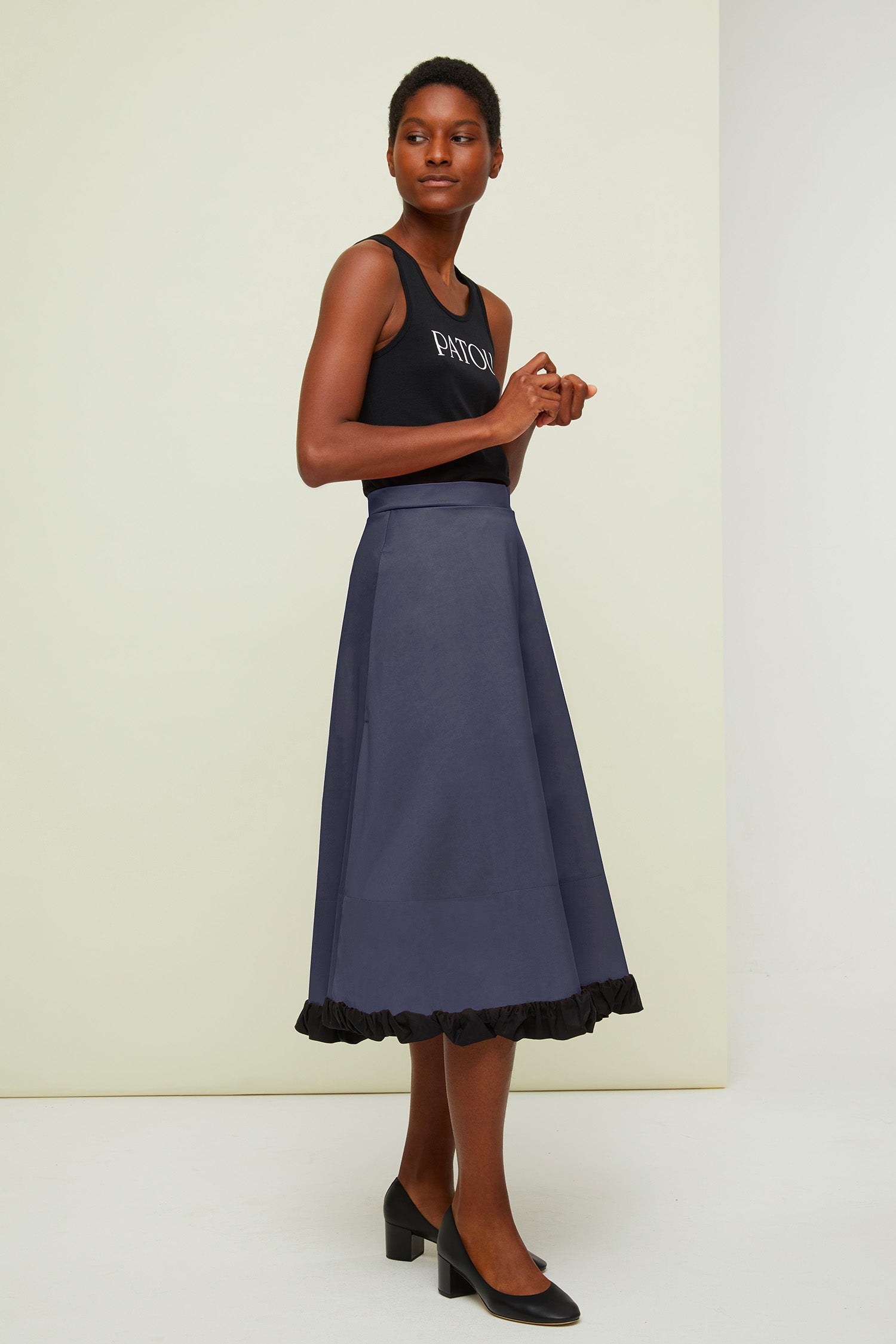Patou Jupe Midi H20SK0010006960A Storm imprimée