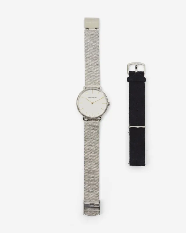 Isabel Marant 10.05 MO0003 montre argent bracelet acier