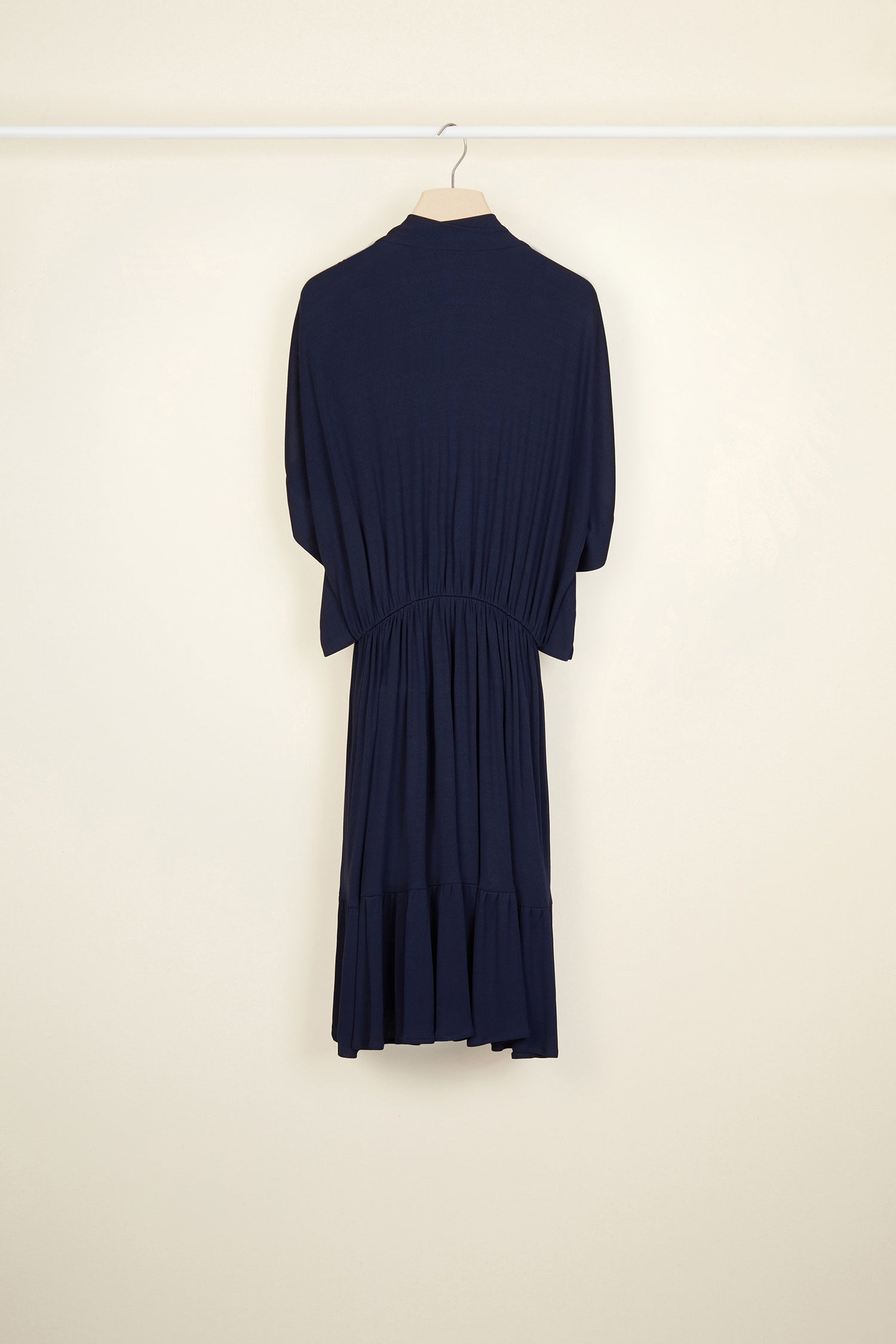 Patou DR0130036681N robe midi bleu saphir jersey
