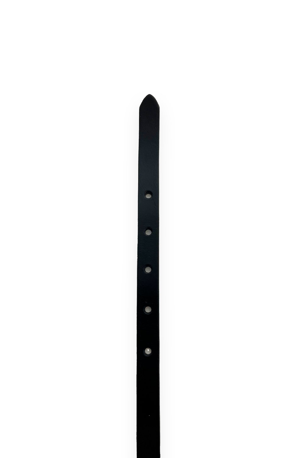 Paul & Joe ceinture Amelie cuir noir boucle dorée