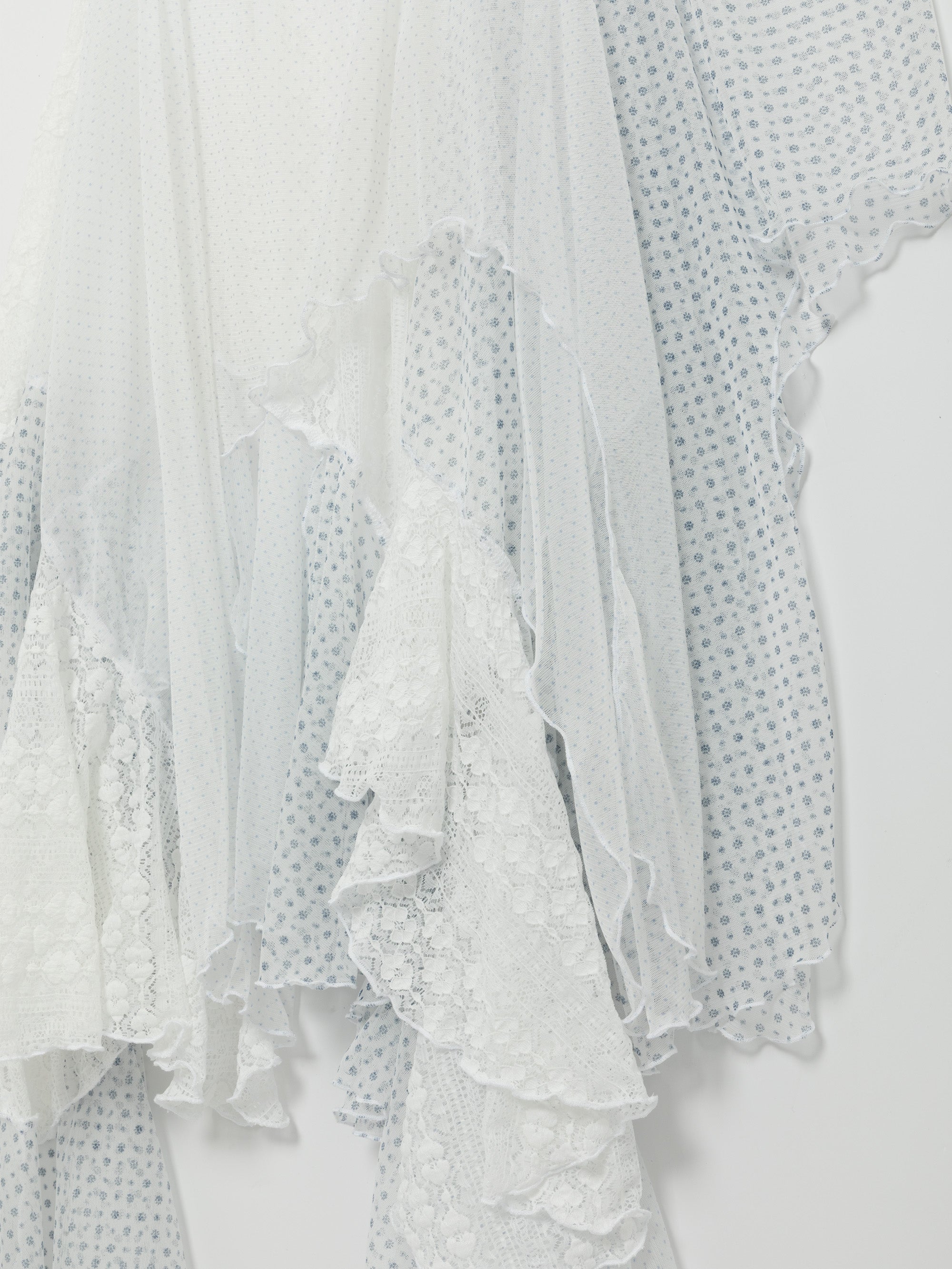 Ester Manas Two Ways jupe blanche pois en tulle