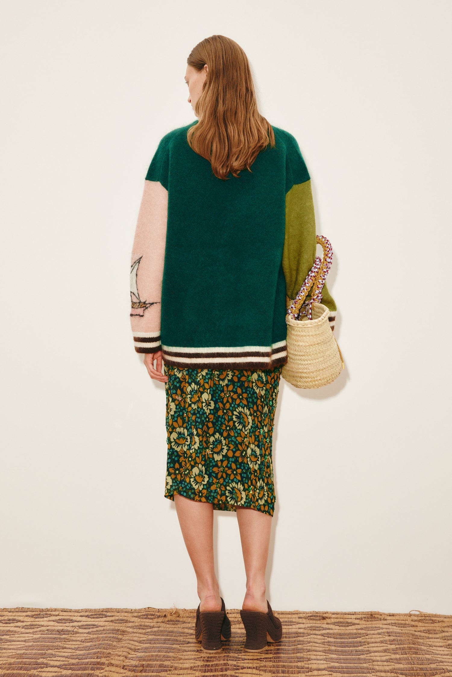 Alemais Toucan Tango Cardigan mohair taille M jungle