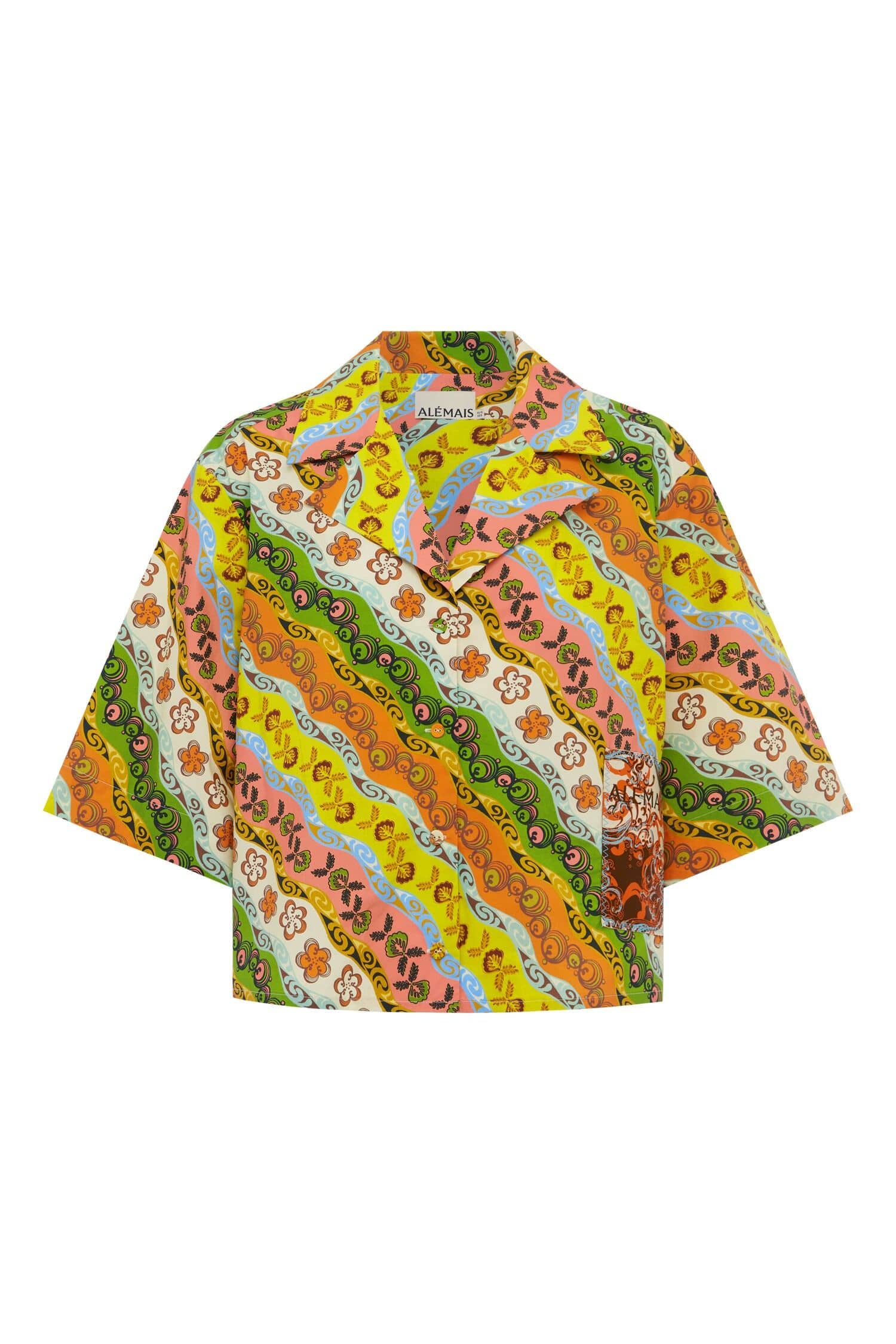 Alemäis Janine chemise oversize coton imprimé floral