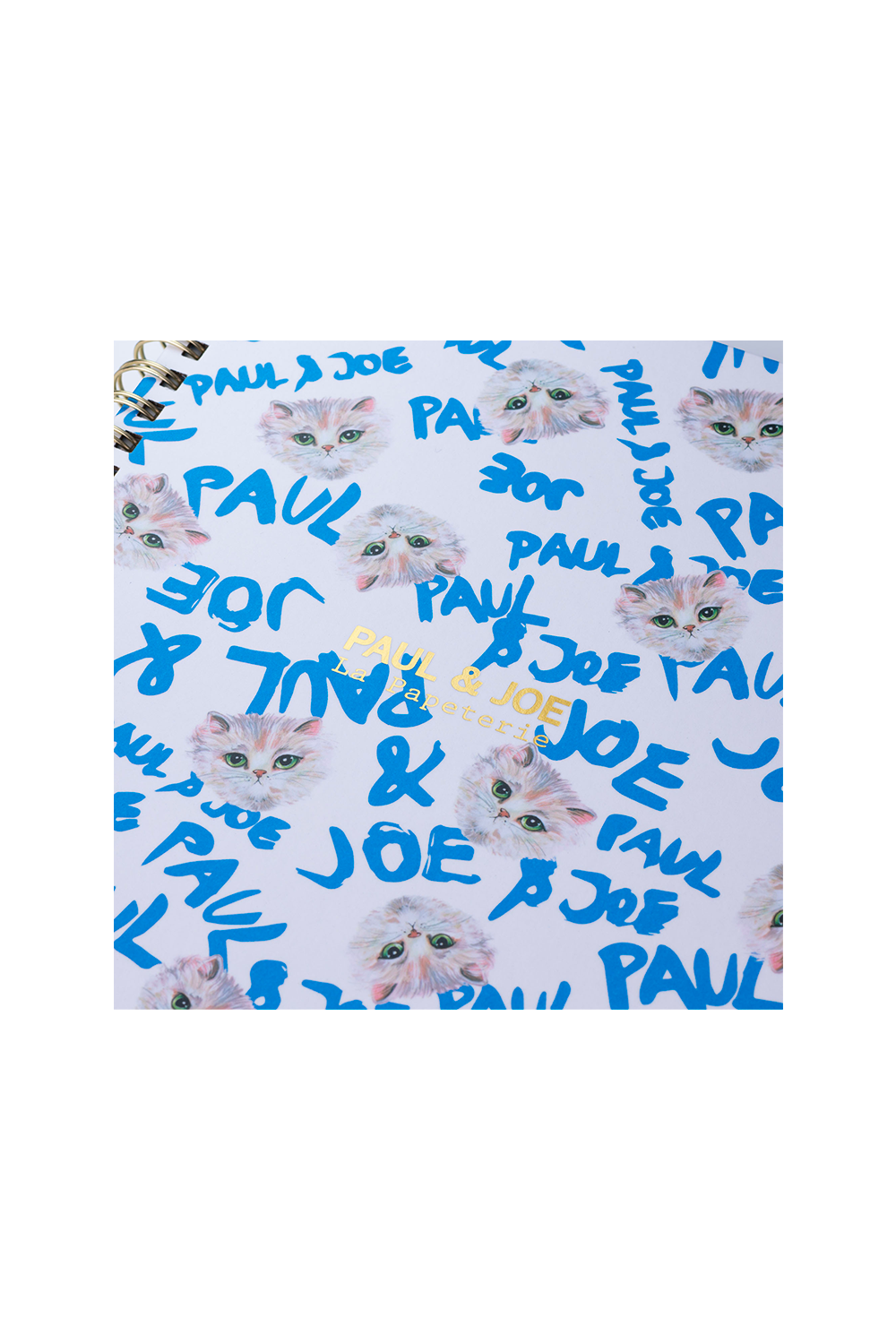 Paul & Joe Papeterie Carnet A5 Gipsy spirales motif chat