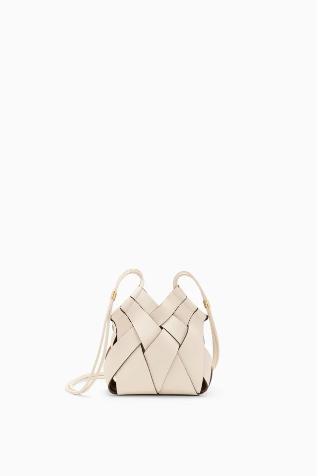 Ulla Johnson Charlotte UJ991126 sac bandoulière Cowrie blanc