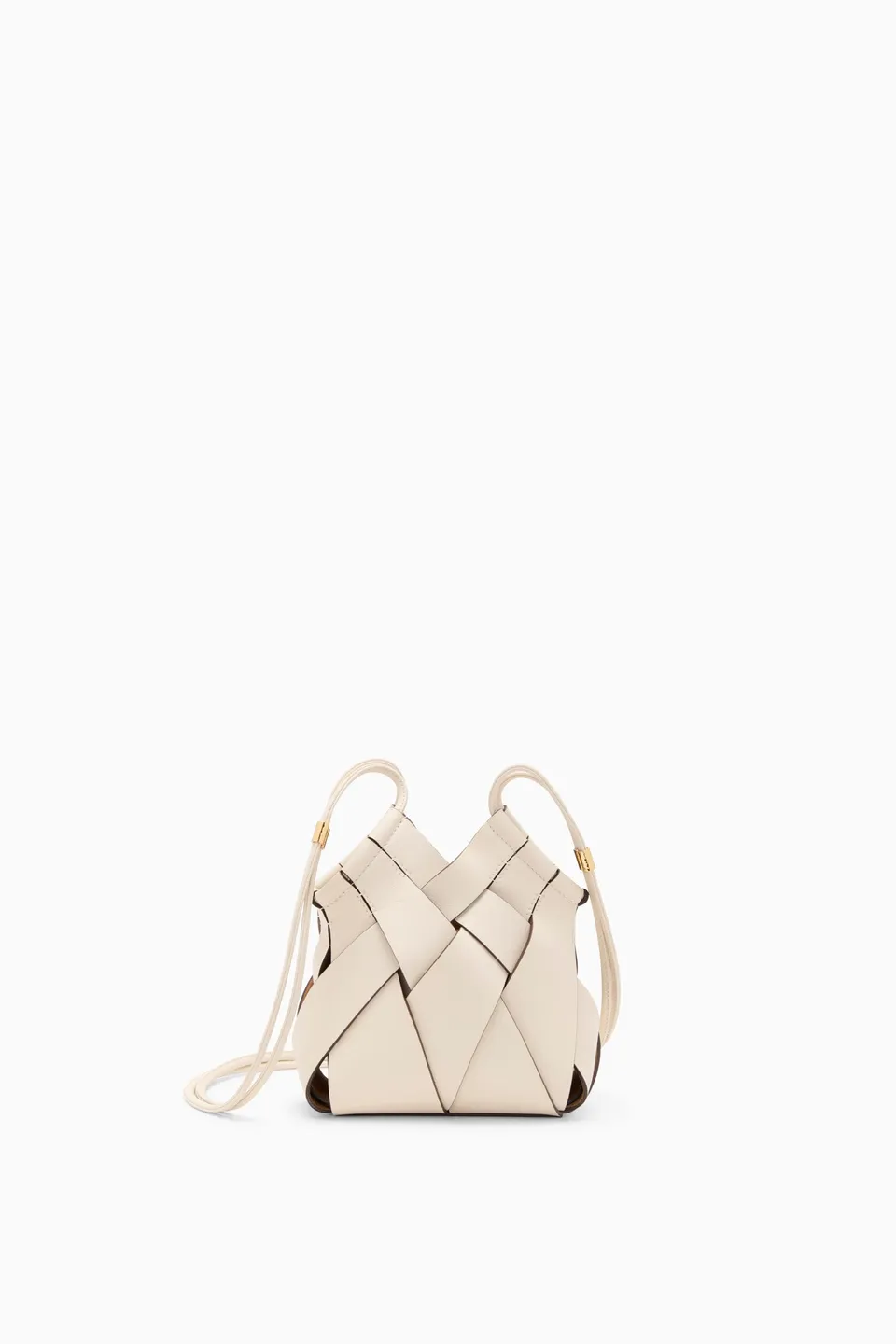 Ulla Johnson Charlotte UJ991126 sac bandoulière Cowrie blanc