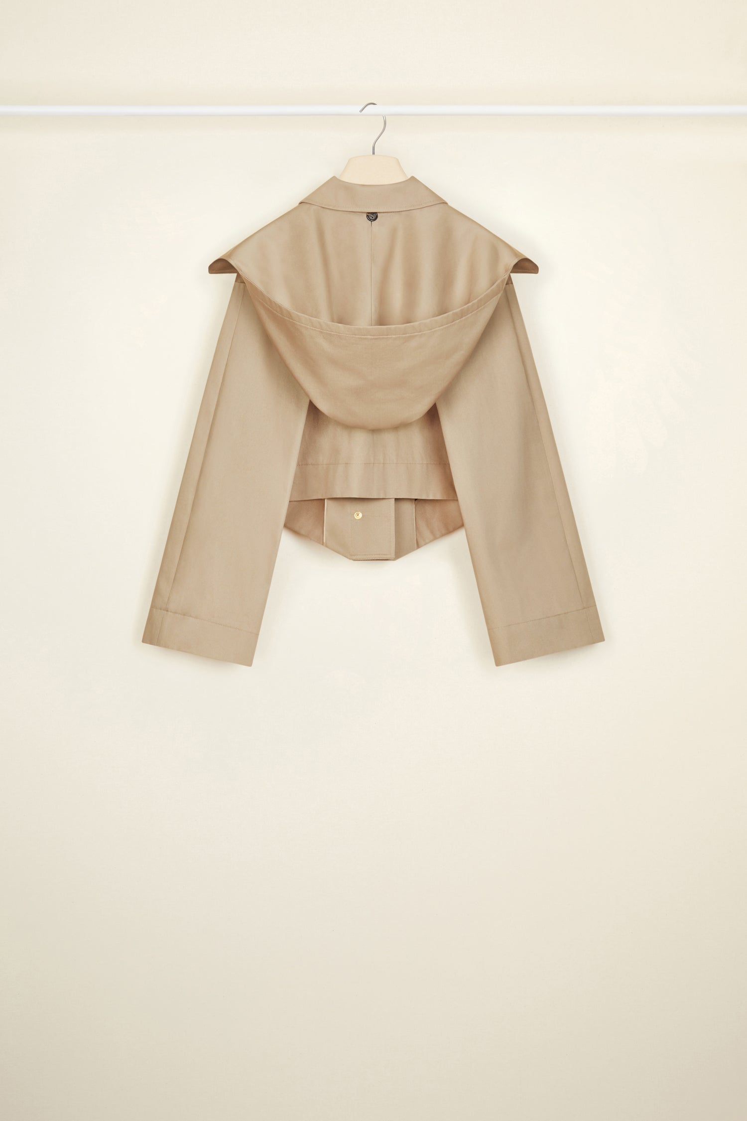 Patou P22OU0110074106P parka coton Parchment beige