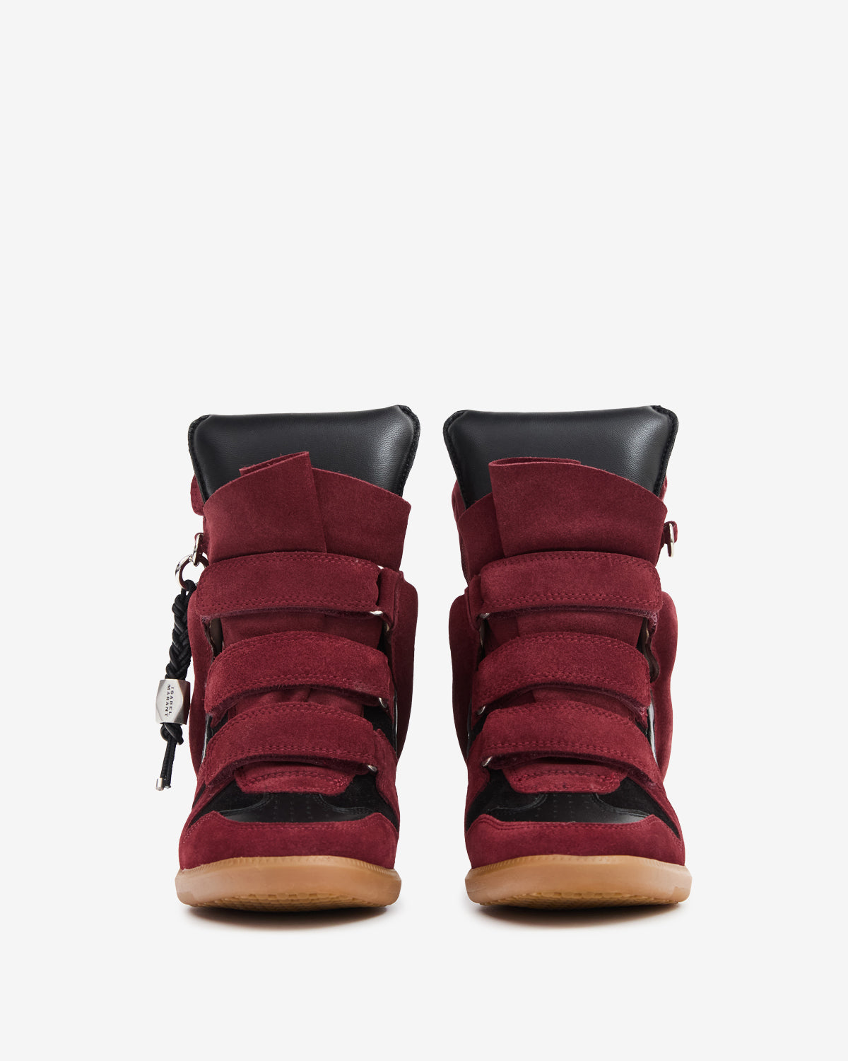 Isabel Marant Bekett Ring BK0104FA baskets bordeaux-noir