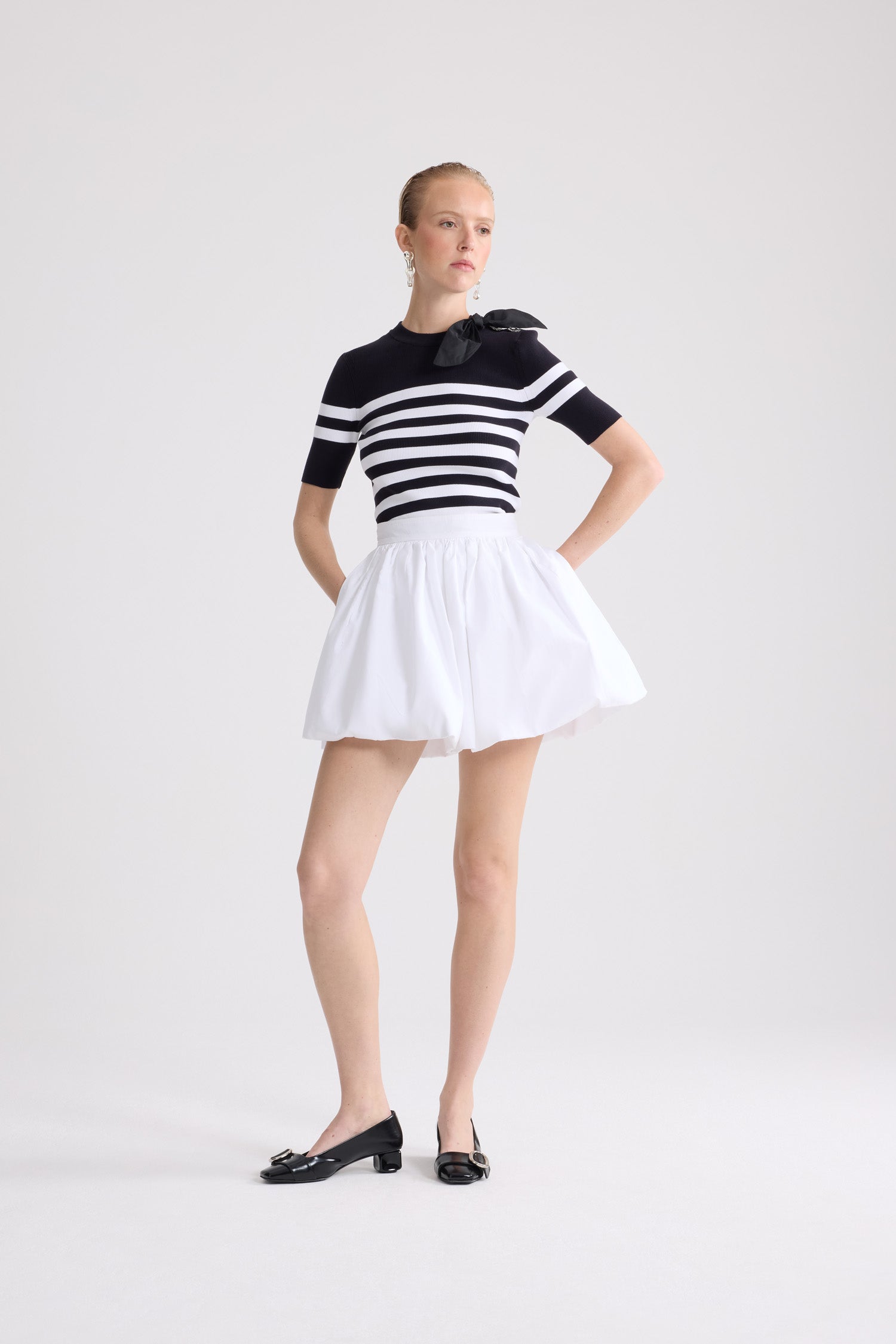 Patou T-Shirts tee KN33280925970 rayures coton offshore