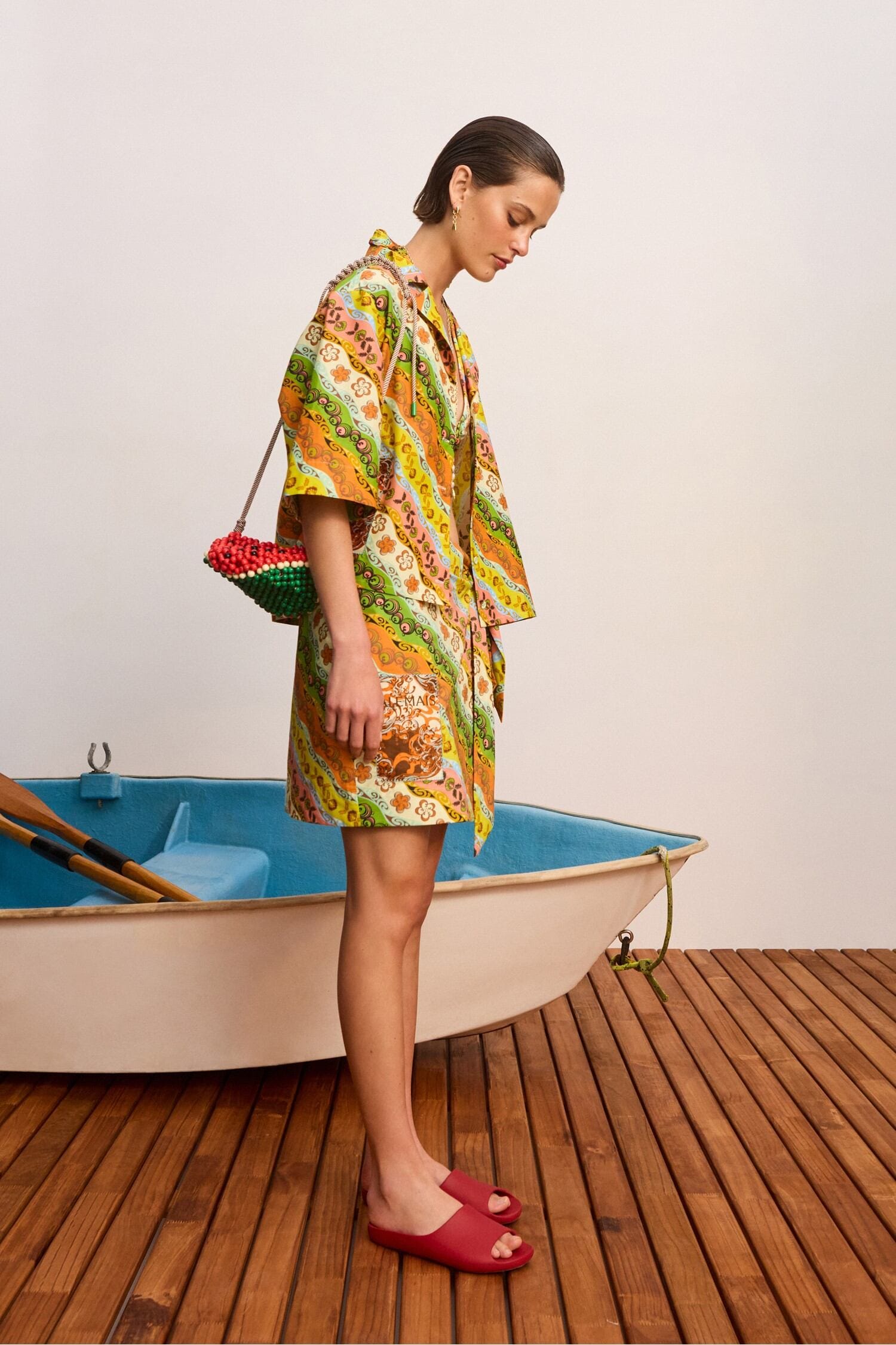 Alemäis Janine chemise oversize coton imprimé floral