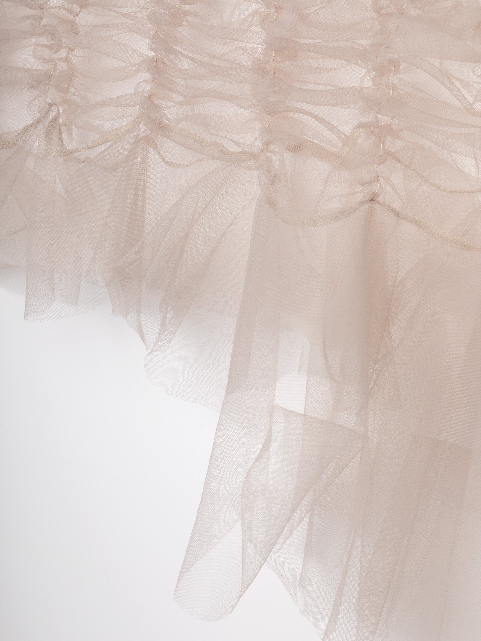 Ester Manas Signature Mini Jupe tulle nude 34/44