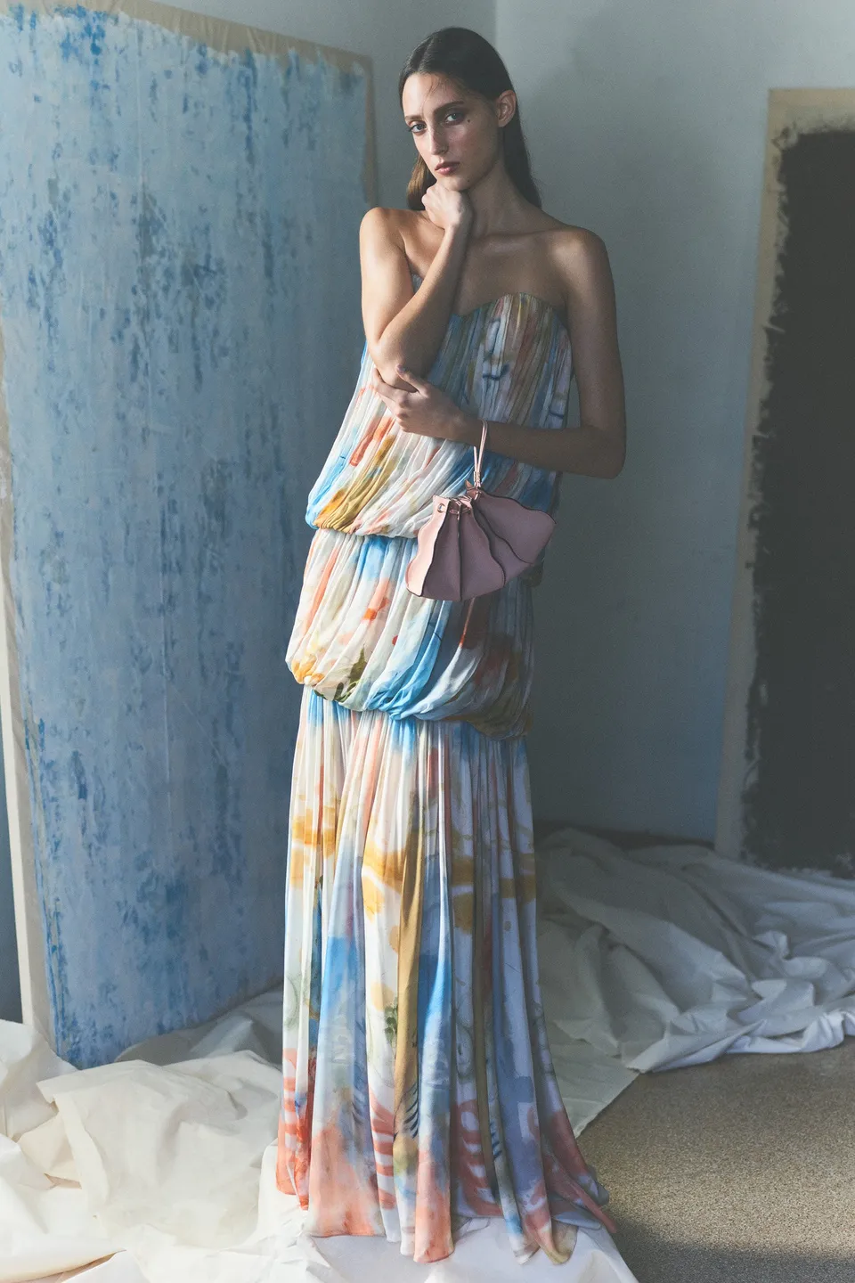 Ulla Johnson Reverie Robe Bustier Soie Western Dream