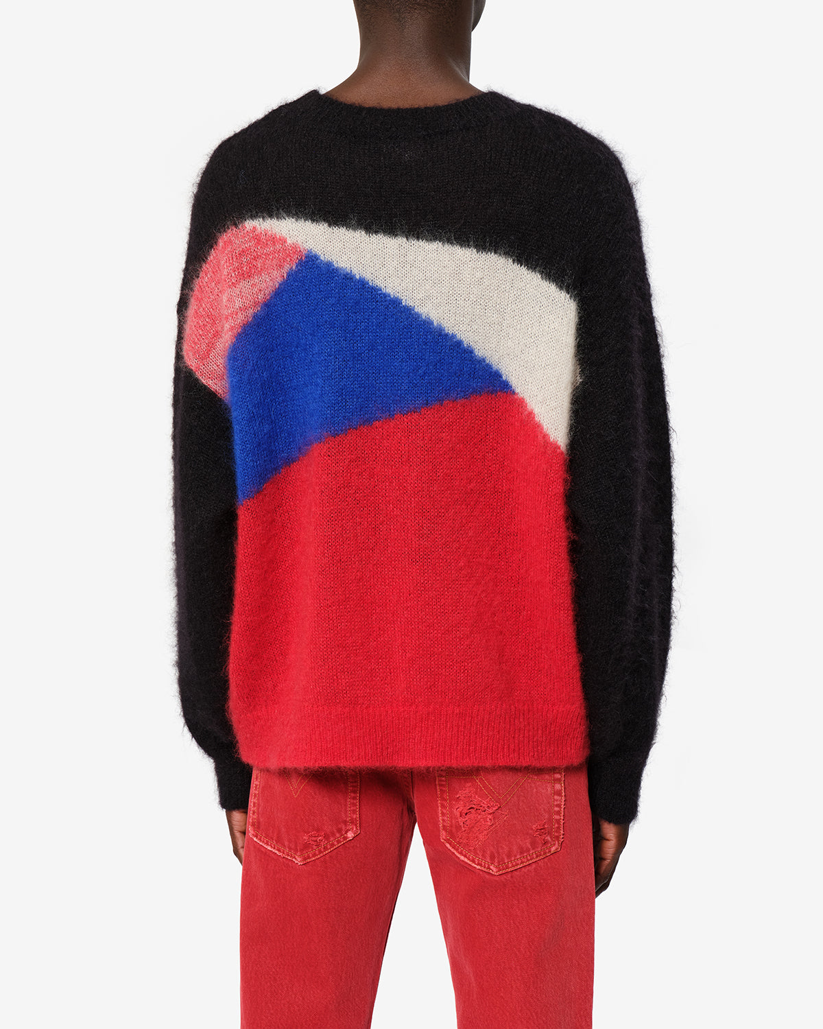Isabel Marant Leonard PU1001HA pull mohair multicolore