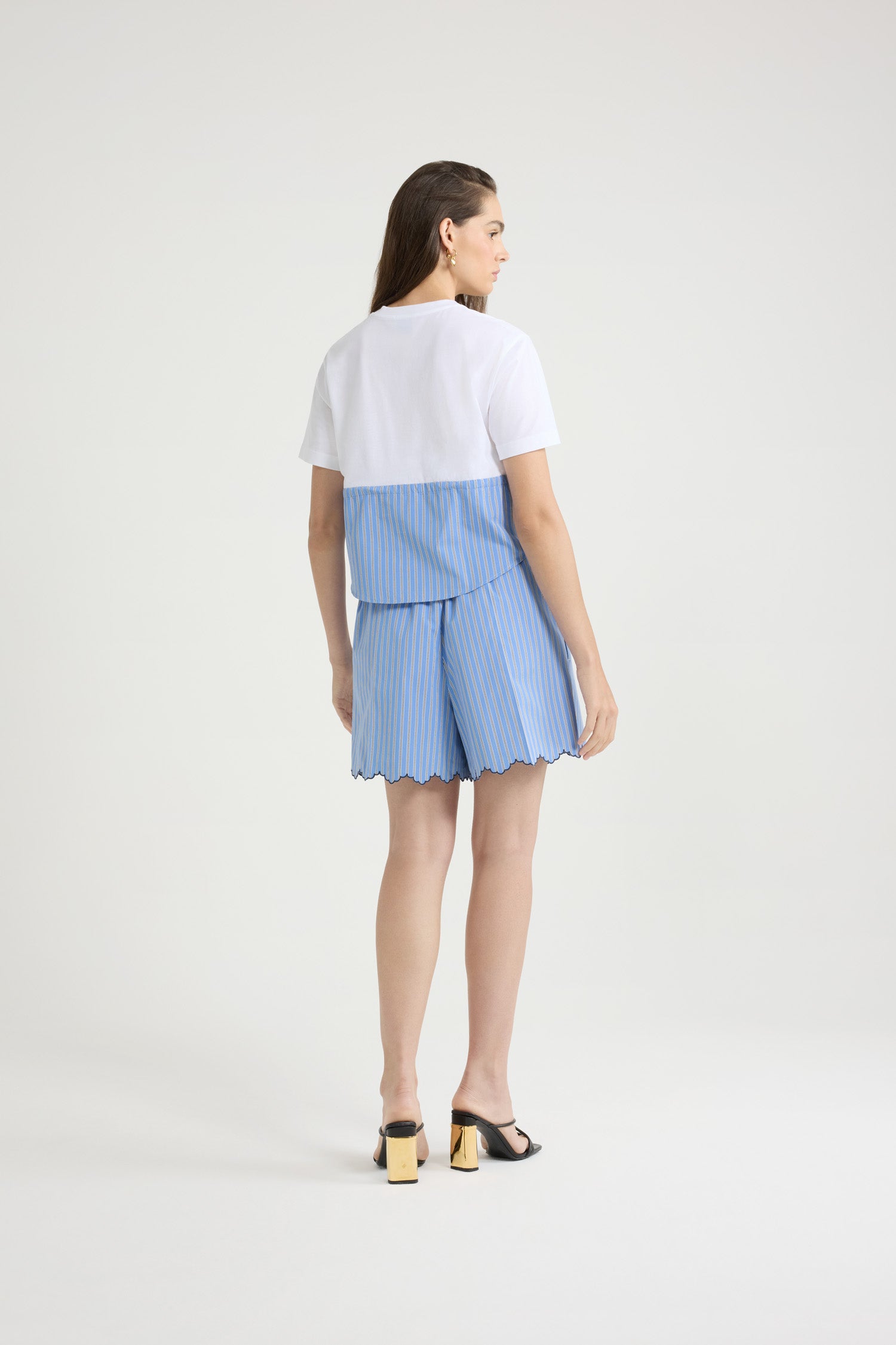 Patou JE138 t-shirt coton bio Blanc hybride