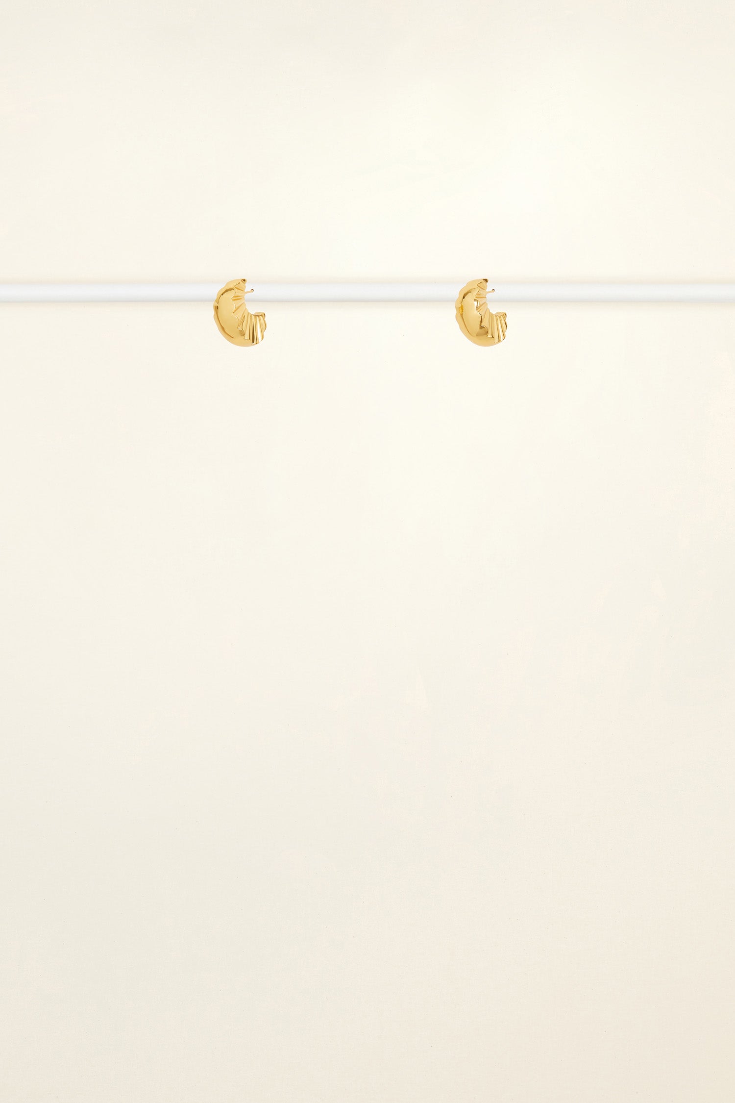 Patou Jewellery Small Mandarine boucles d'oreilles doré TU