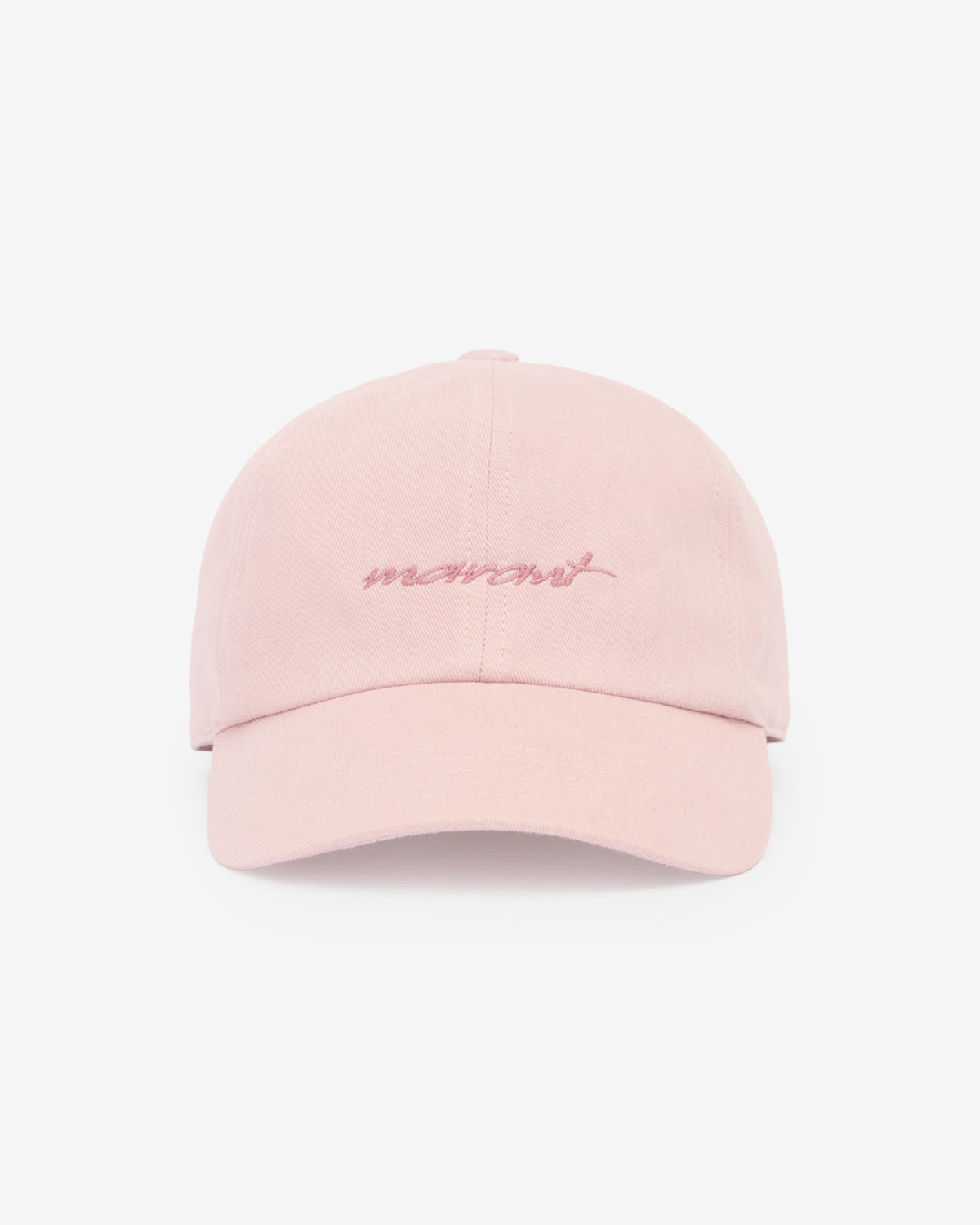Isabel Marant Tomas casquette coton rose clair