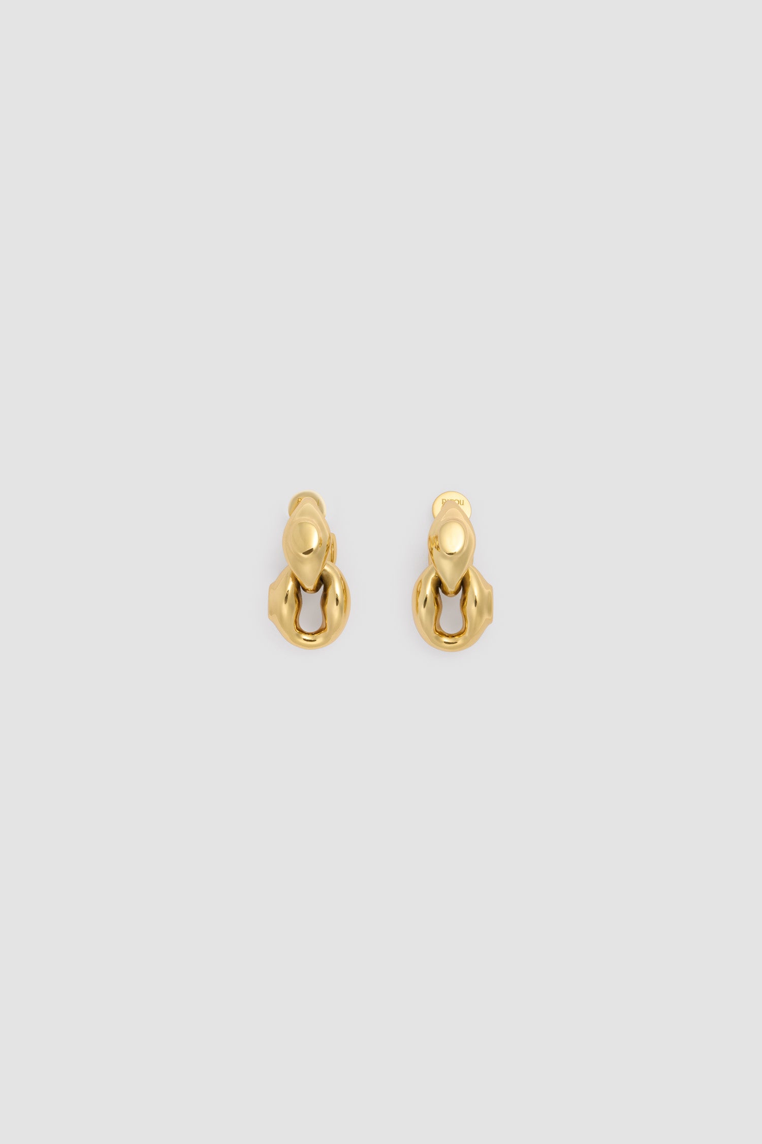 Patou JW161 boucles chevalière laiton doré Gold