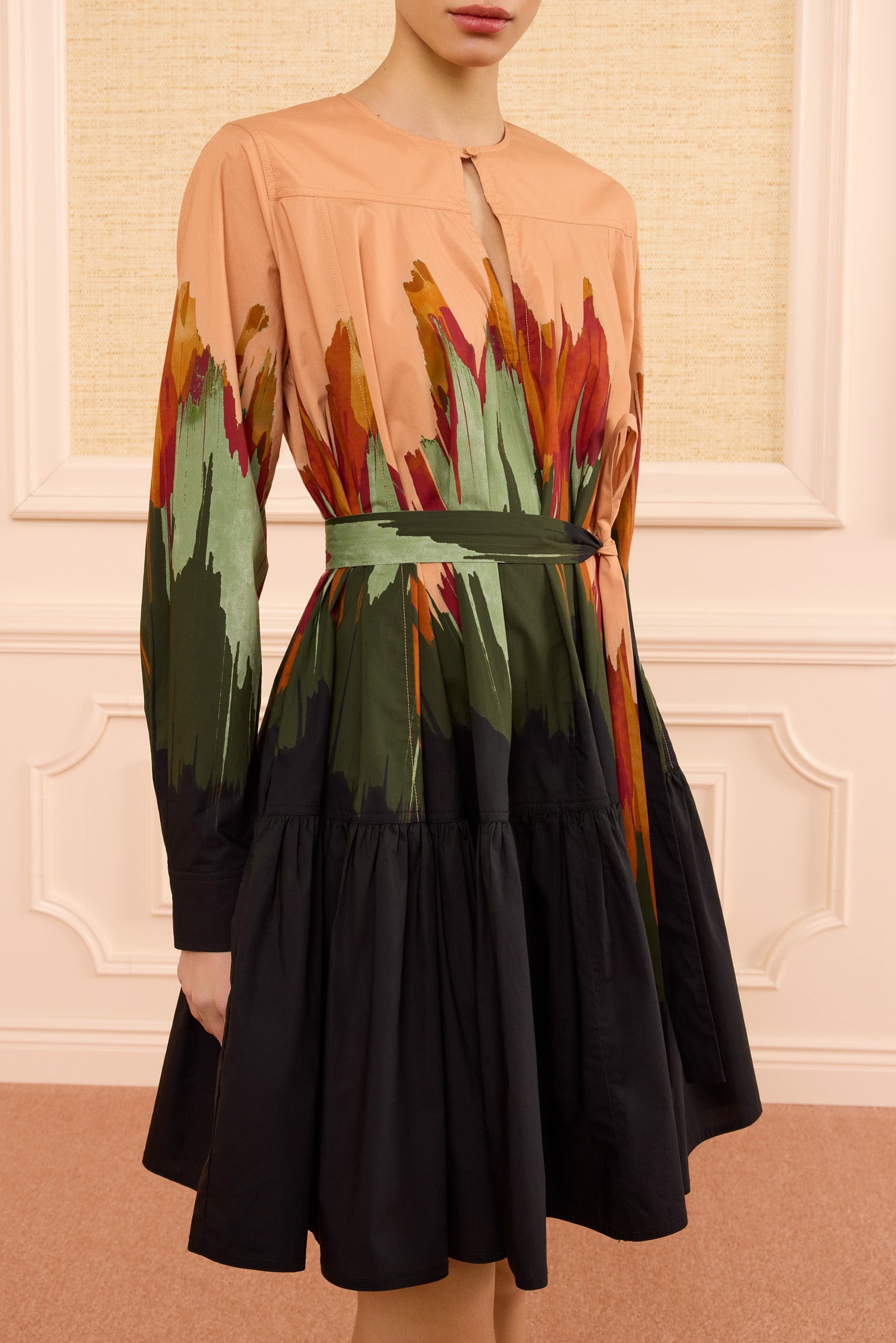 Ulla Johnson Noelia Mini Dress robe agate coton