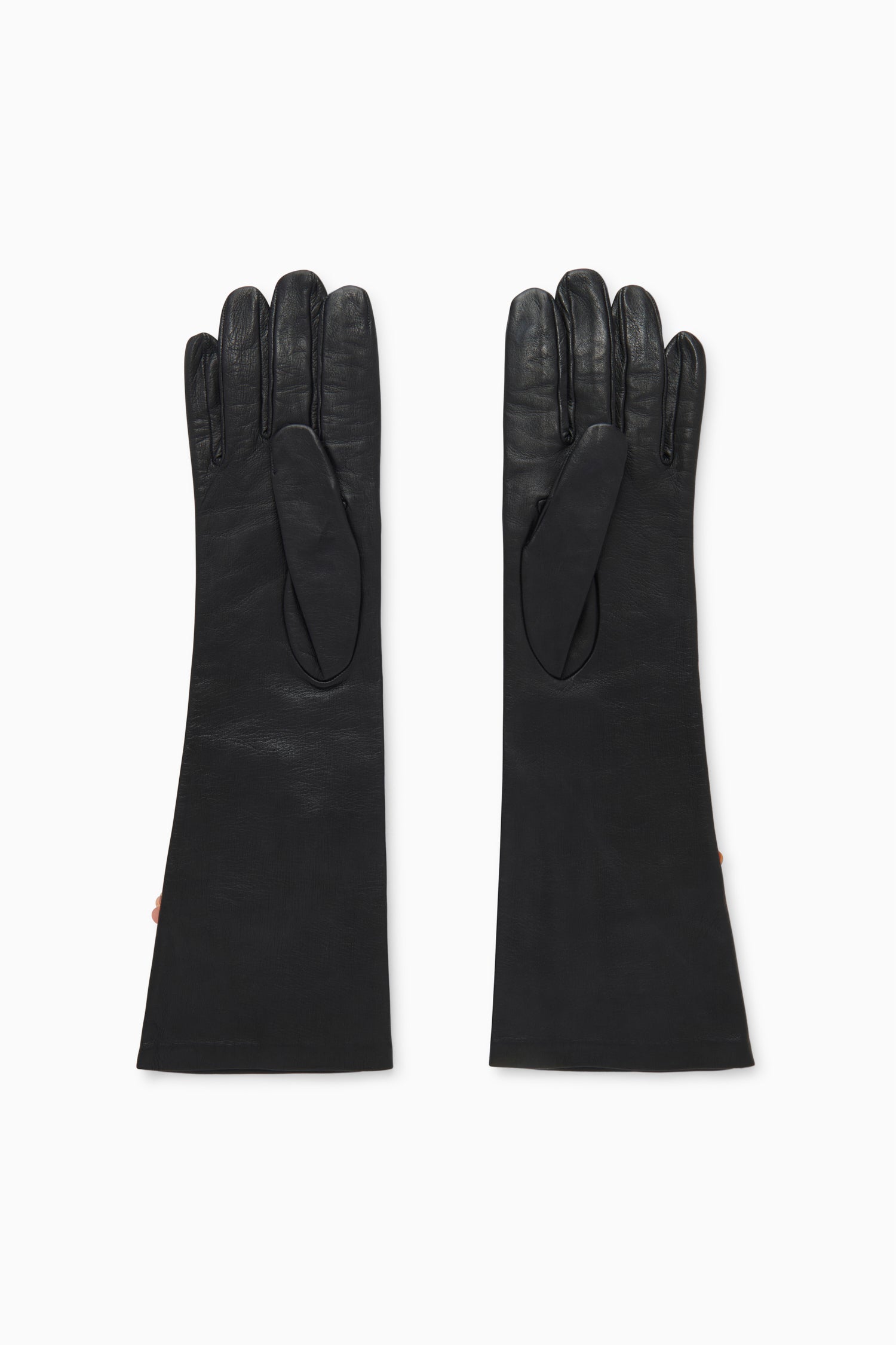 Ulla Johnson Laetitia Gants Cuir Noir Brodé S M L