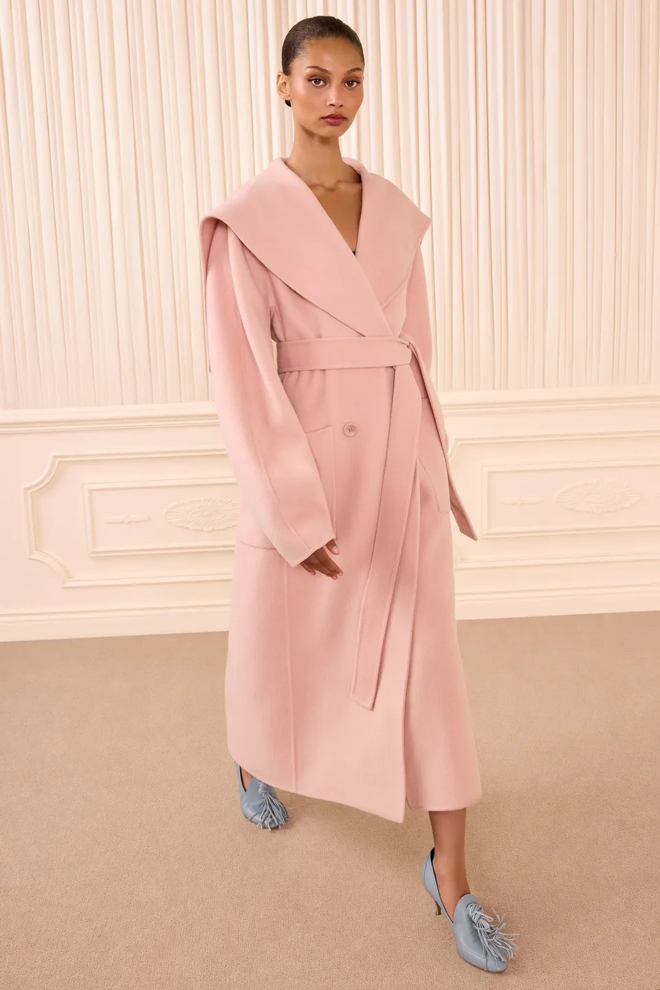 Ulla Johnson Rory Powder manteau long laine cachemire