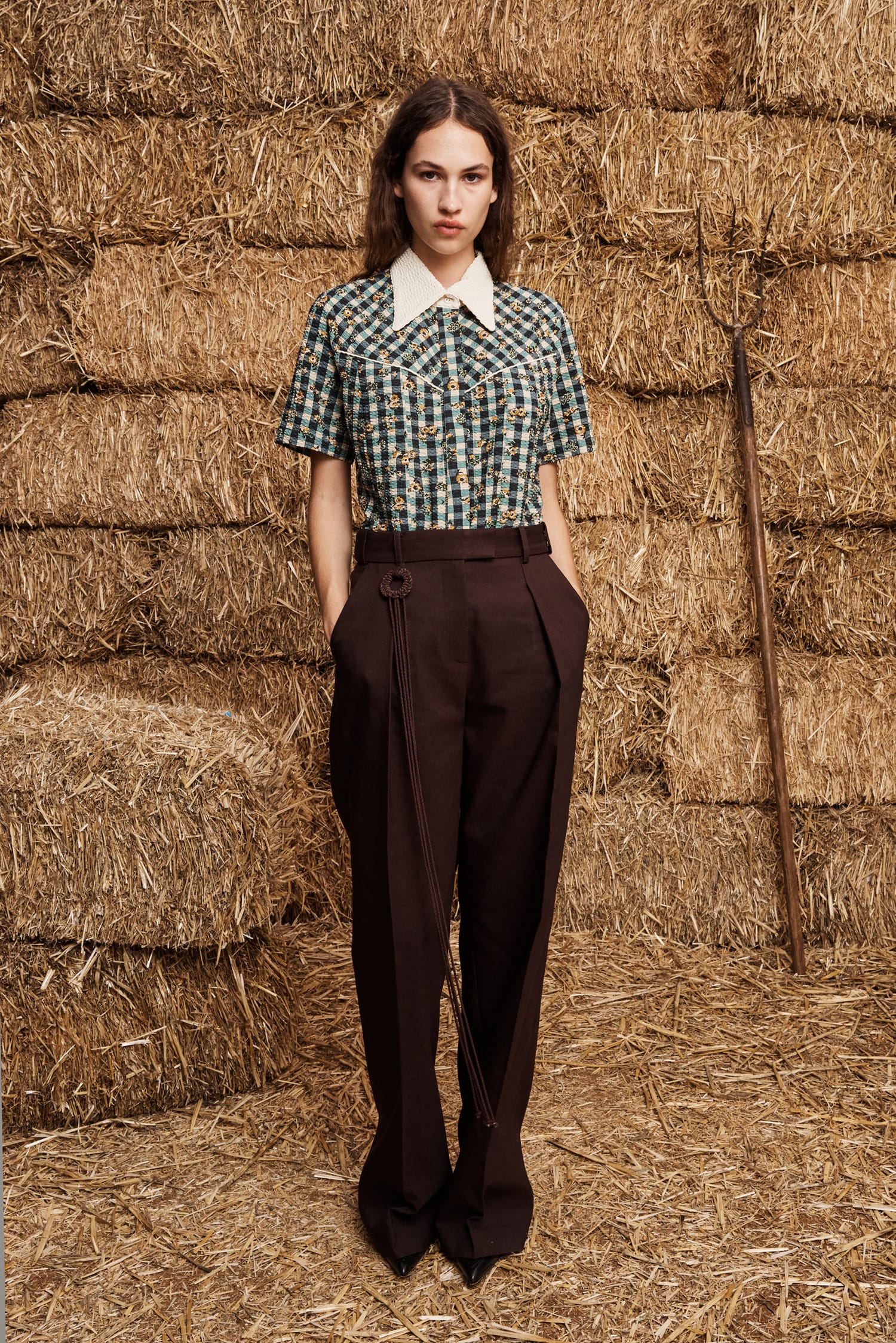 Alemaïs Emmett Pant pantalon droit 8 coton