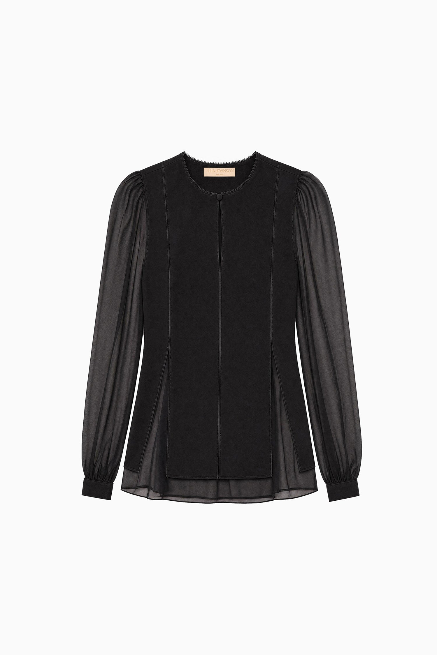 Ulla Johnson Lucette Blouse Noir viscose fluide