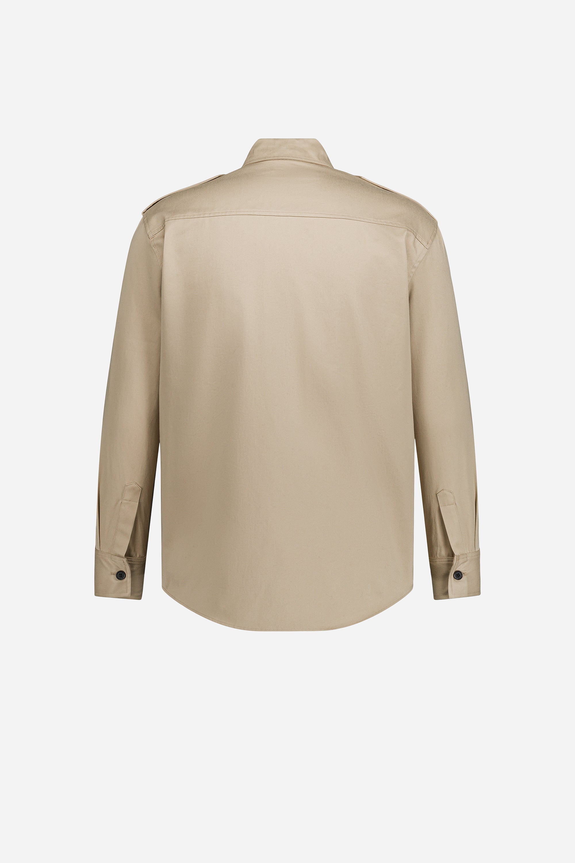 Paul & Joe Akira chemise coton noir coupe droite