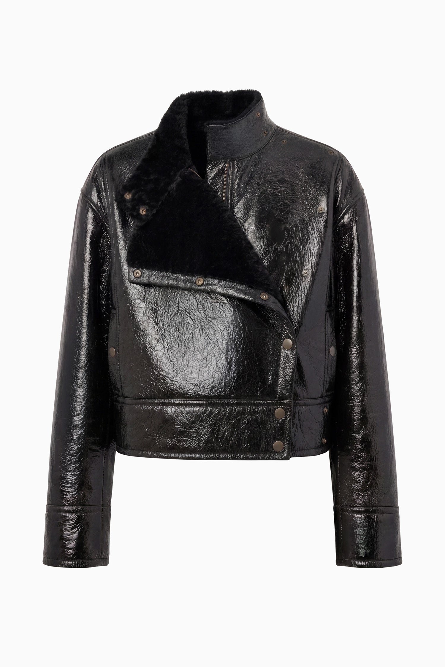 Ulla Johnson Honora FA261202 Veste Cuir Noir