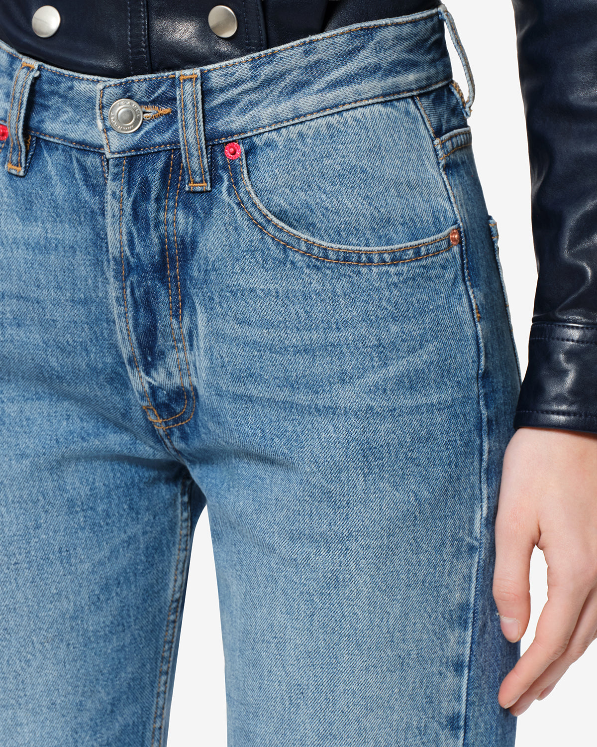 Isabel Marant Daya PA0800 jean regular bleu 34