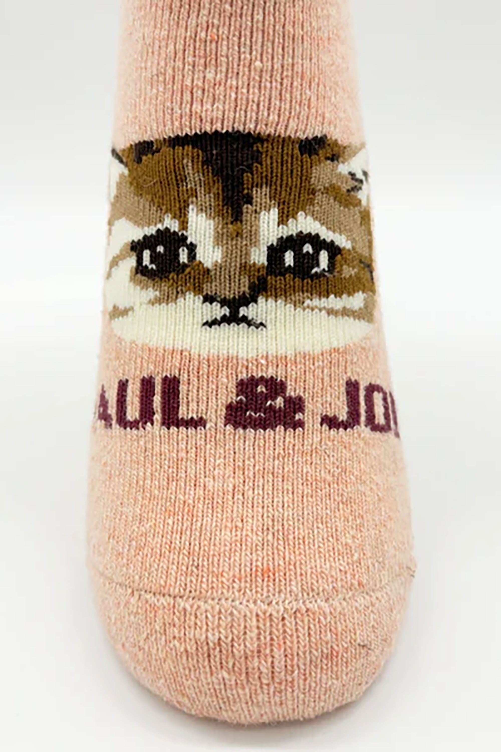 PAUL & JOE Nounette Chaussettes antidérapantes rose saumon 36-39