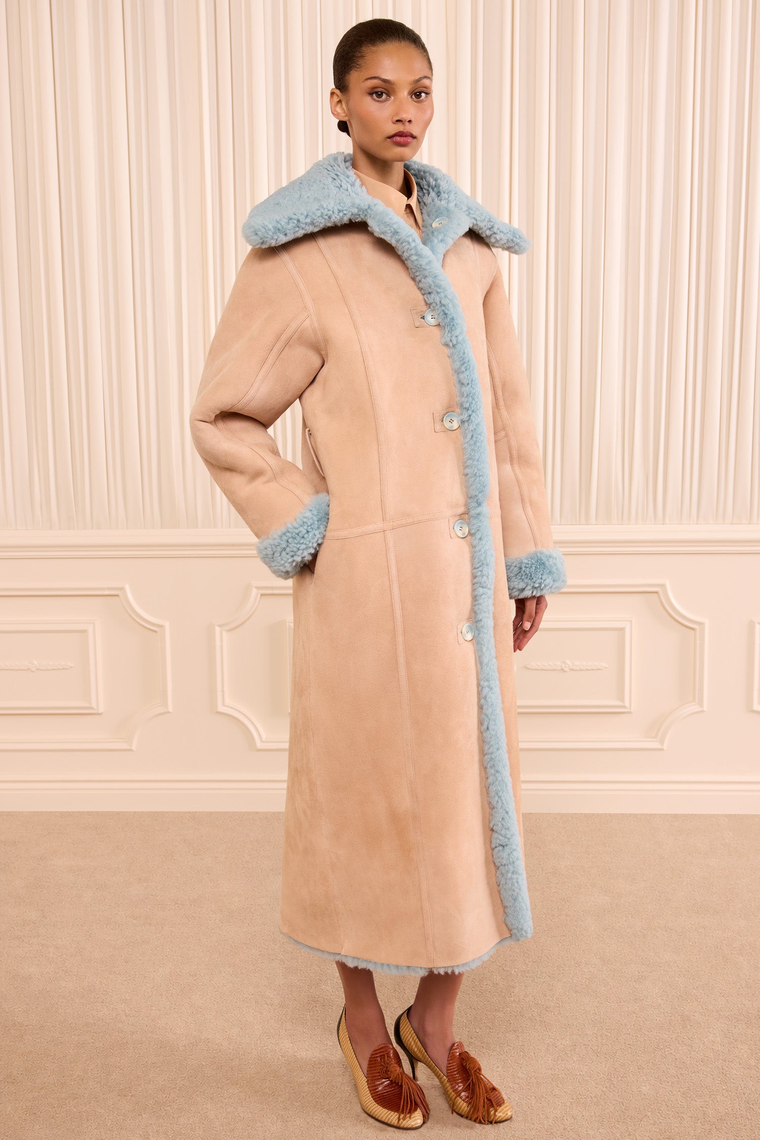 Ulla Johnson Laureline manteau shearling Beryl