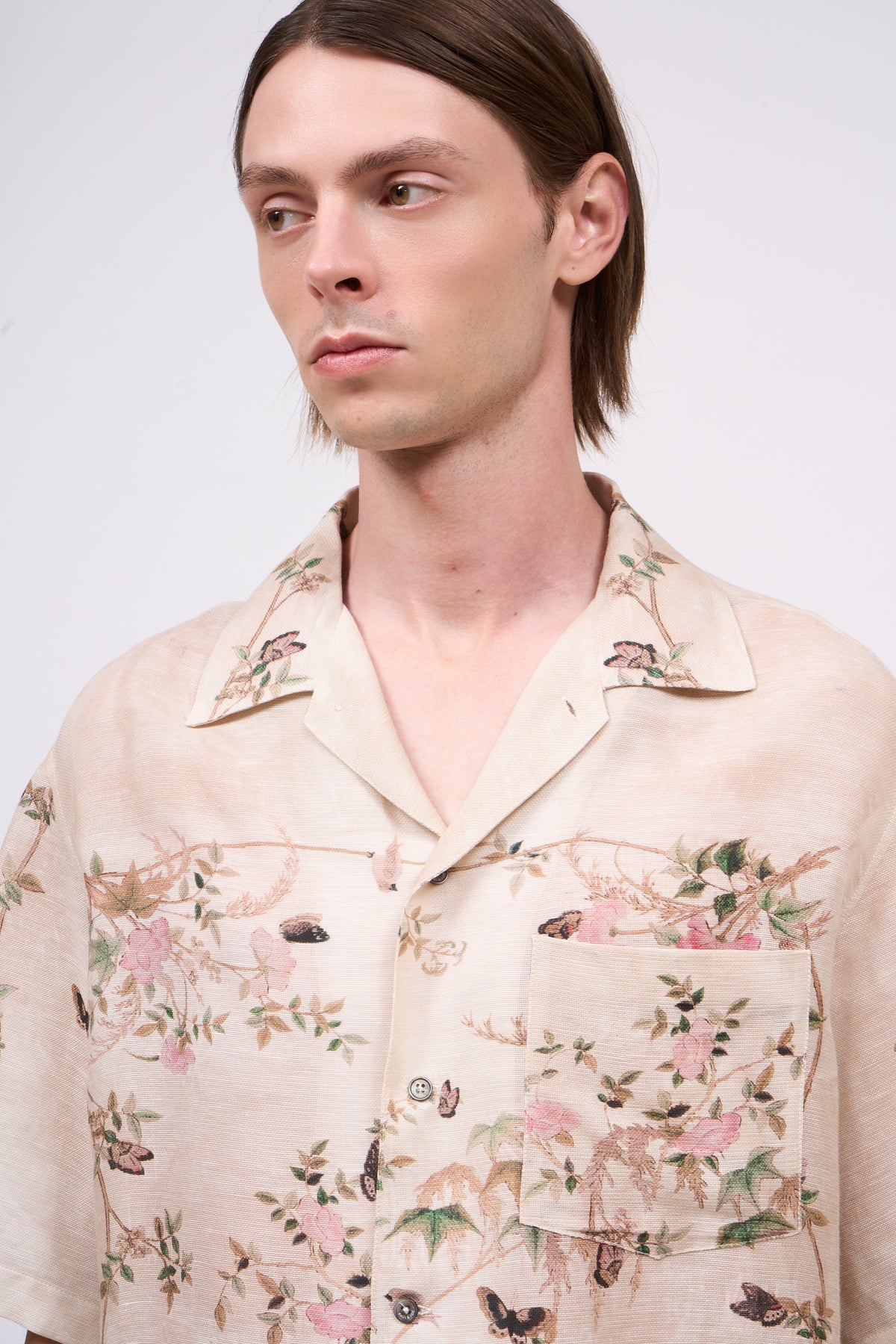 Paul & Joe Hauts chemise PHIL lin soie imprimée ample