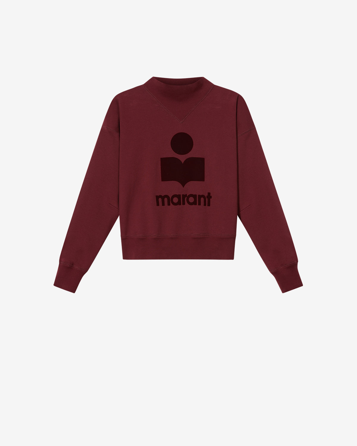 Isabel Marant Sweatshirts Sweat Moby Coton Bordeaux 36
