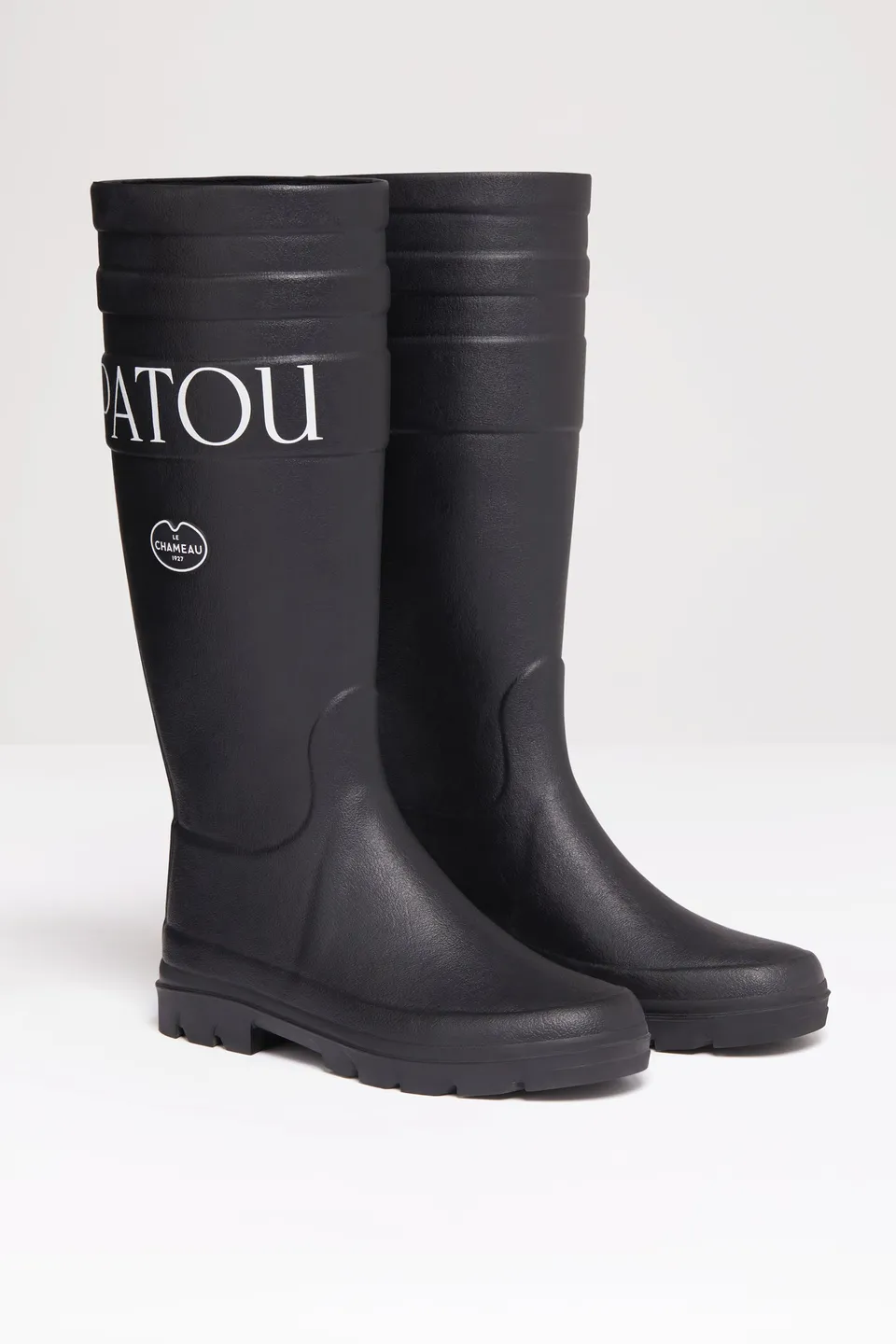 Patou Footwear bottes H22FO0090131999B noir caoutchouc