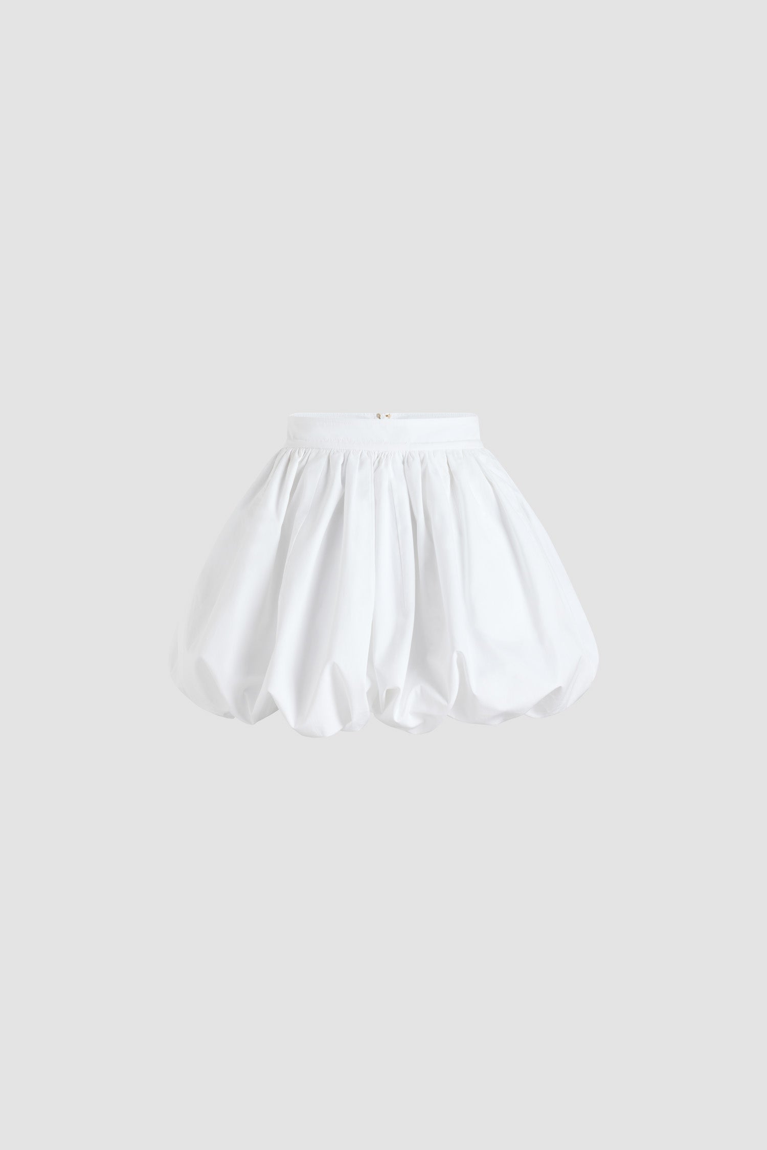Patou H25SK098 jupe boule popeline bio blanche taille 38
