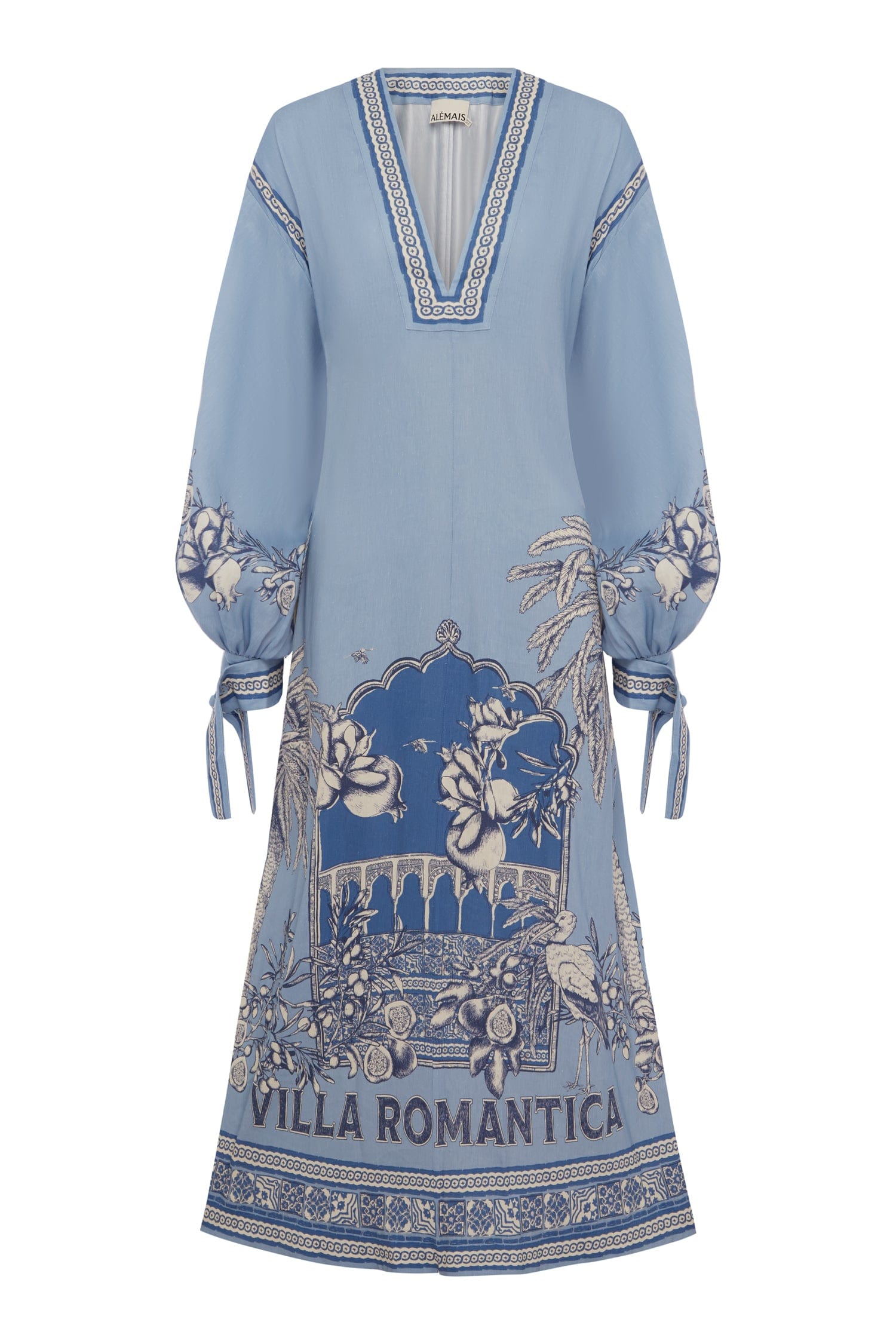 Alemais Villa Romantica Holiday robe midi lin 4-16