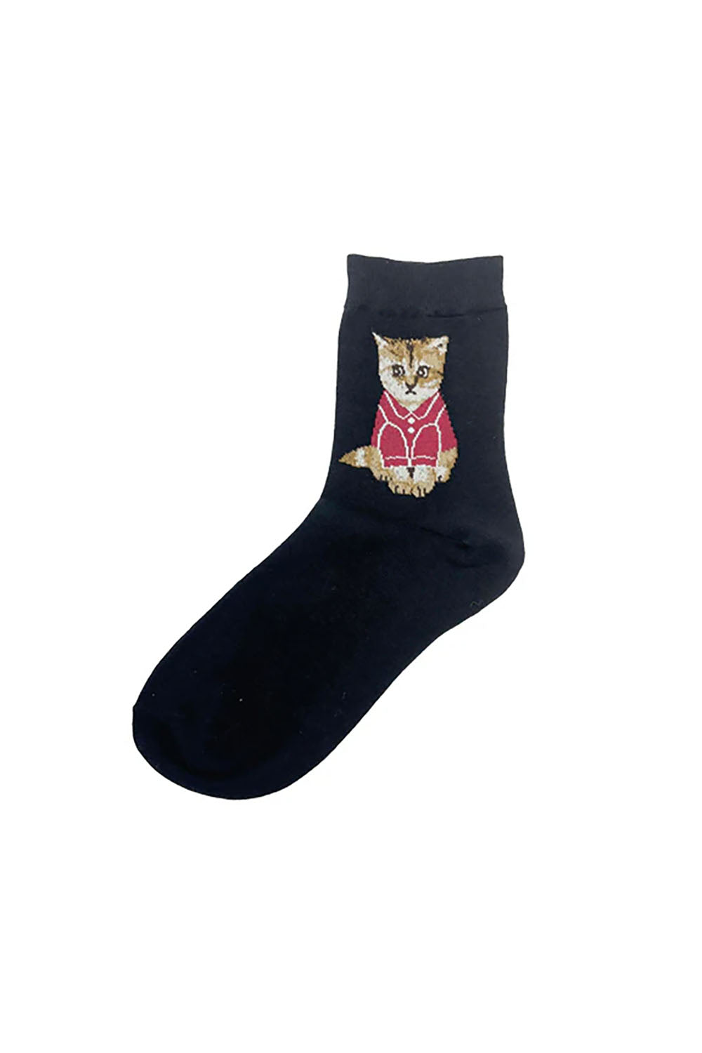Paul & Joe Nounette chaussettes noires chat 36-39