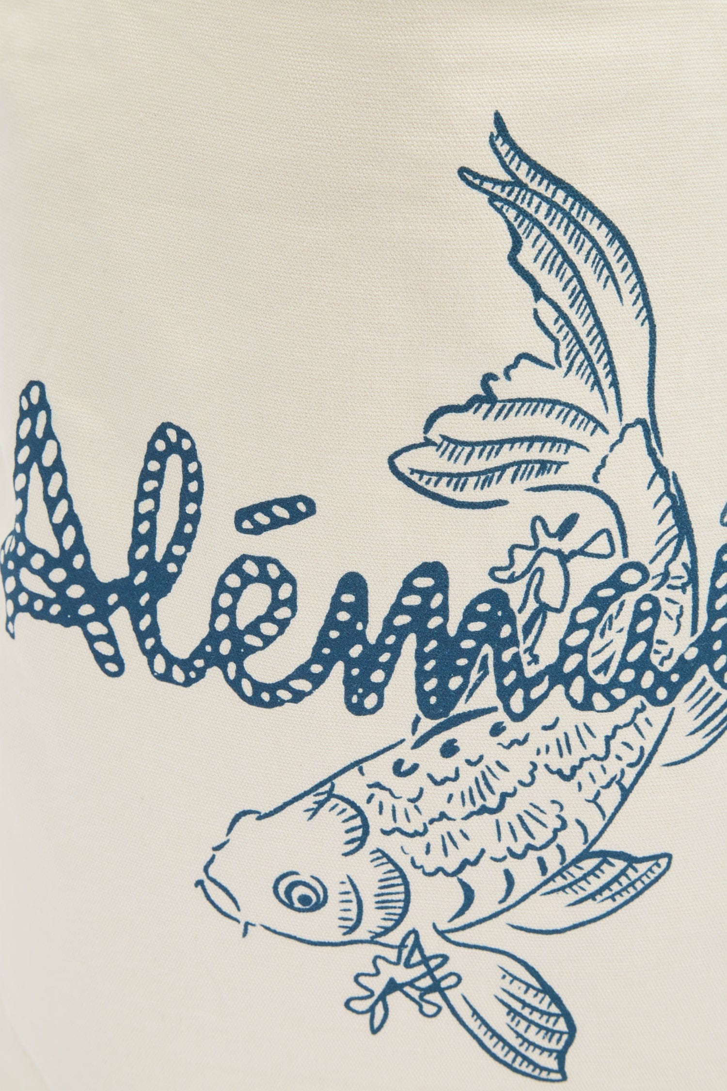 Alemäis Scuba sac tote toile coton imprimé OS