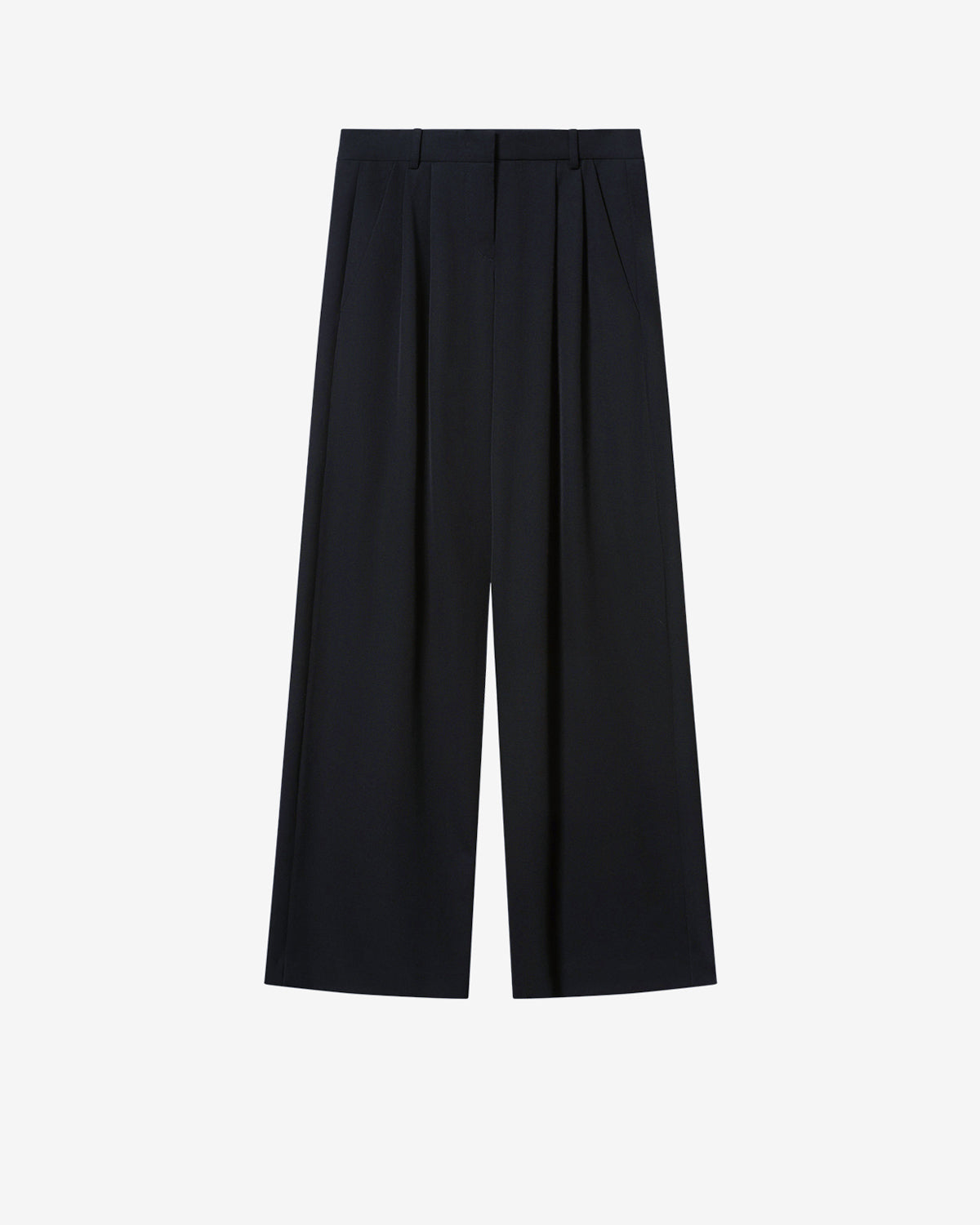 Isabel Marant Lyda PA0803 pantalon noir laine large